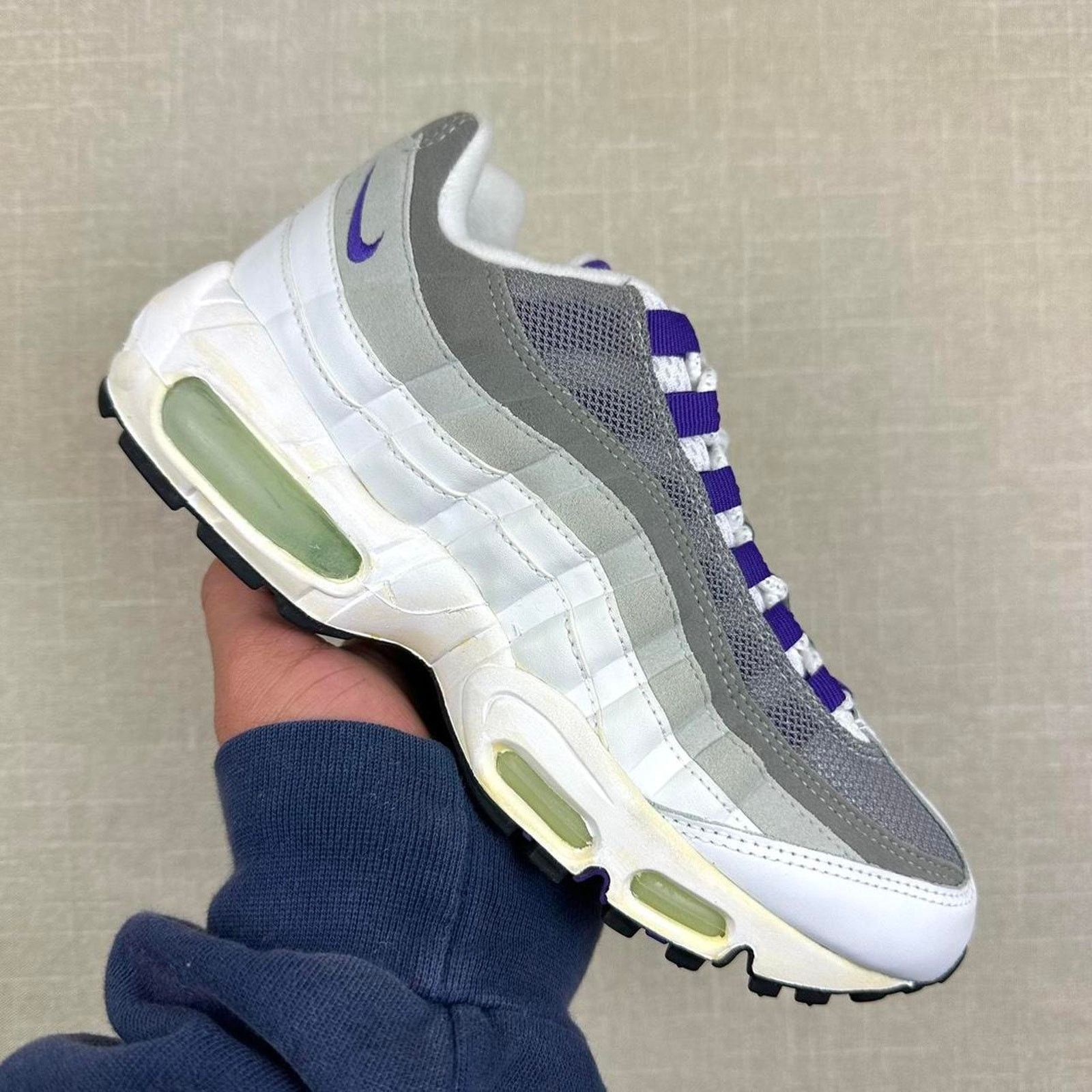 Nike 2005 Nike Air Max 95 "Wild Grape" Size US 8 / IT 38 - 1 Thumbnail