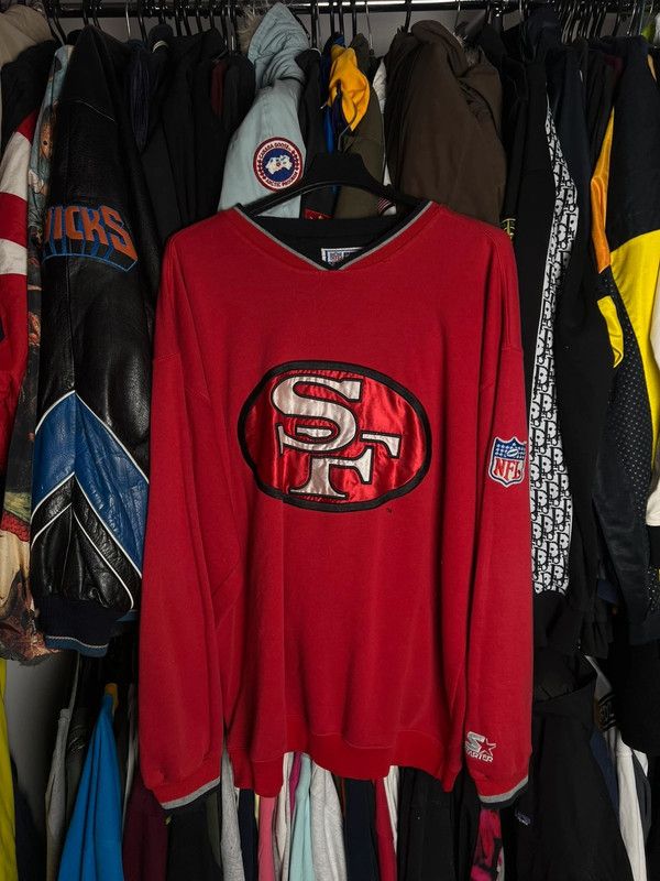 Starter Crewneck San Francisco Starter XL vintage rare Size US XL / EU 56 / 4 - 1 Thumbnail
