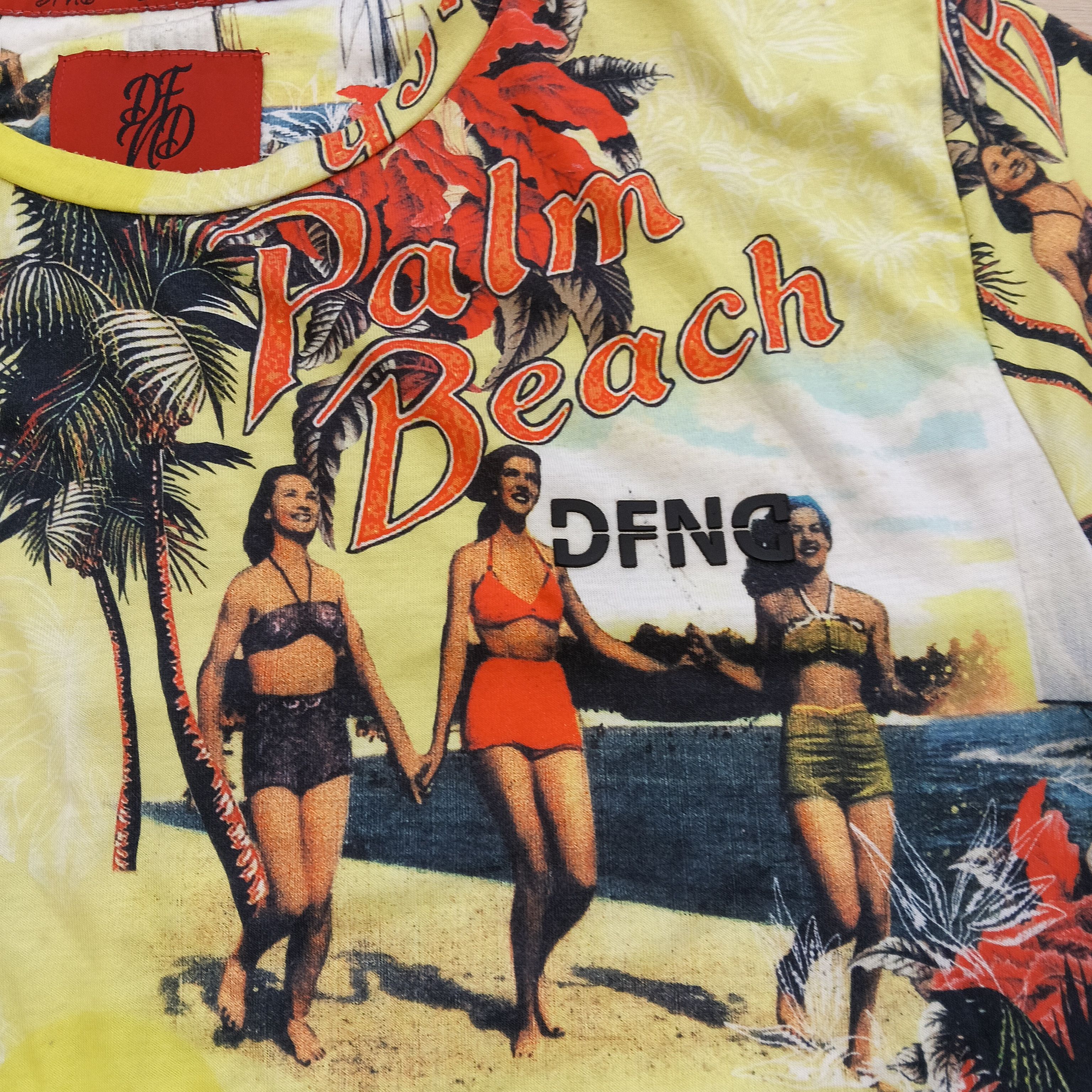 Other FULL PRINT PALM BEACH DFND DEFANDLONDON TEE Size US L / EU 52-54 / 3 - 4 Thumbnail