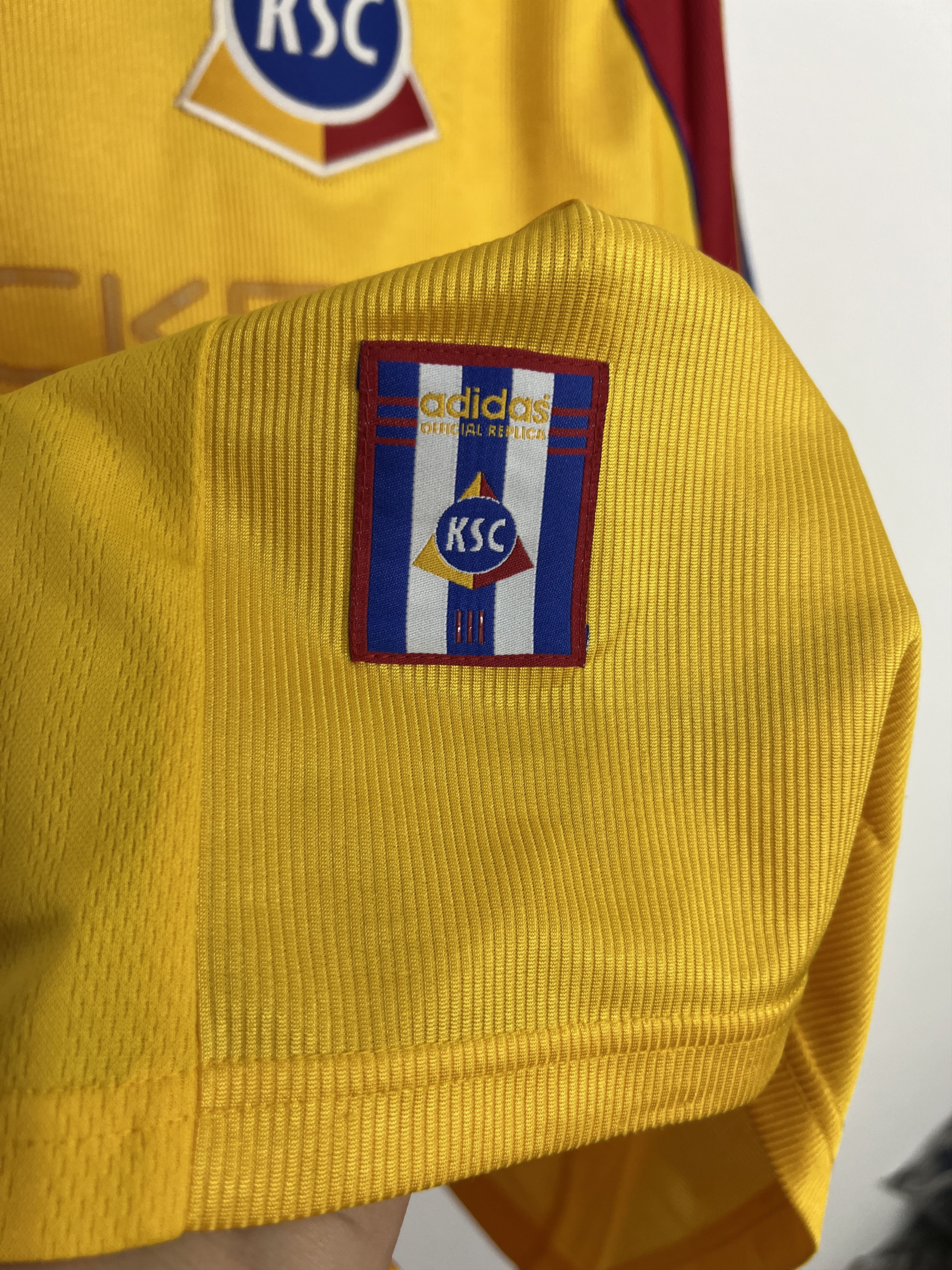 Adidas Karlsruher football shirt 1998 Soccer Jersey Trikot Rare Size US XXL / EU 58 / 5 - 4 Thumbnail