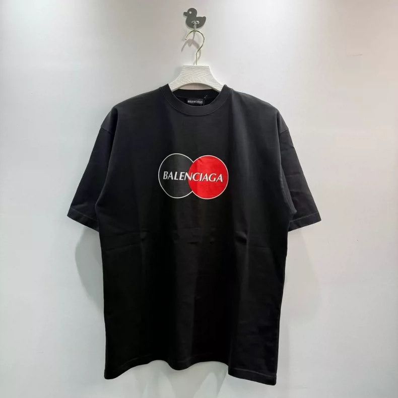Balenciaga Balenciaga MasterCard Printed Logo Short Sleeve Size US S / EU 44-46 / 1 - 1 Thumbnail