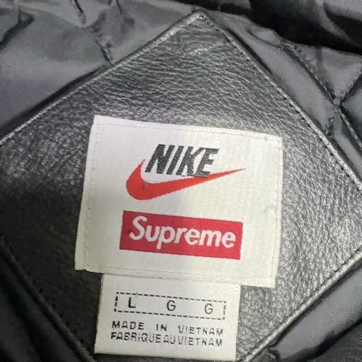 Nike × Supreme Supreme Nike Leather Anorak Size US L / EU 52-54 / 3 - 3 Thumbnail