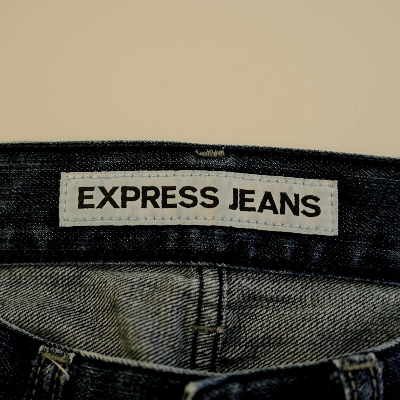 Express Express Rocco Slim Fit Bootcut Blue Denim Low Rise Jeans 31/ Size US 31 - 10 Thumbnail