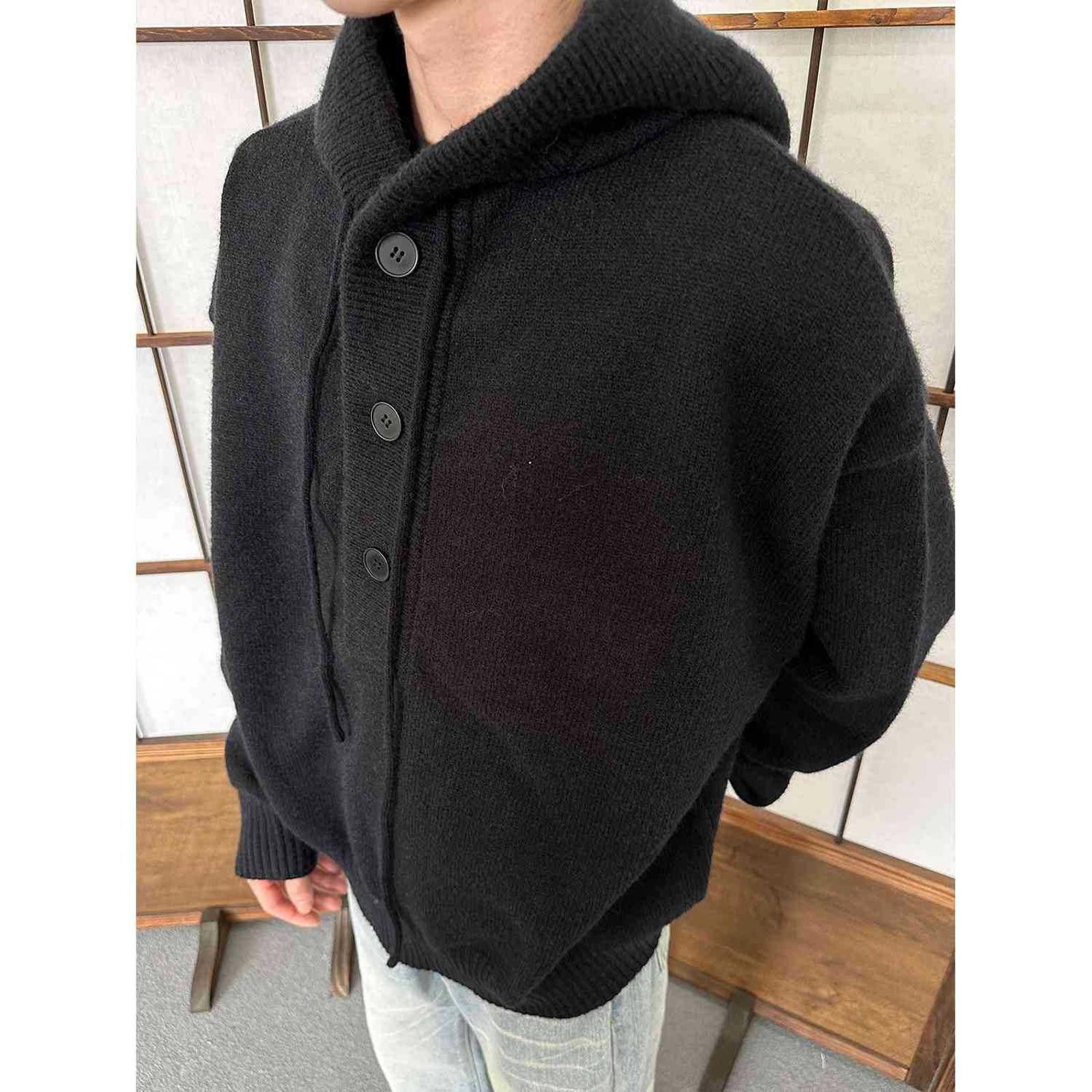 Other Gray Oversized Hooded Knit Sweat, Cozy Pullover Size US L / EU 52-54 / 3 - 5 Thumbnail