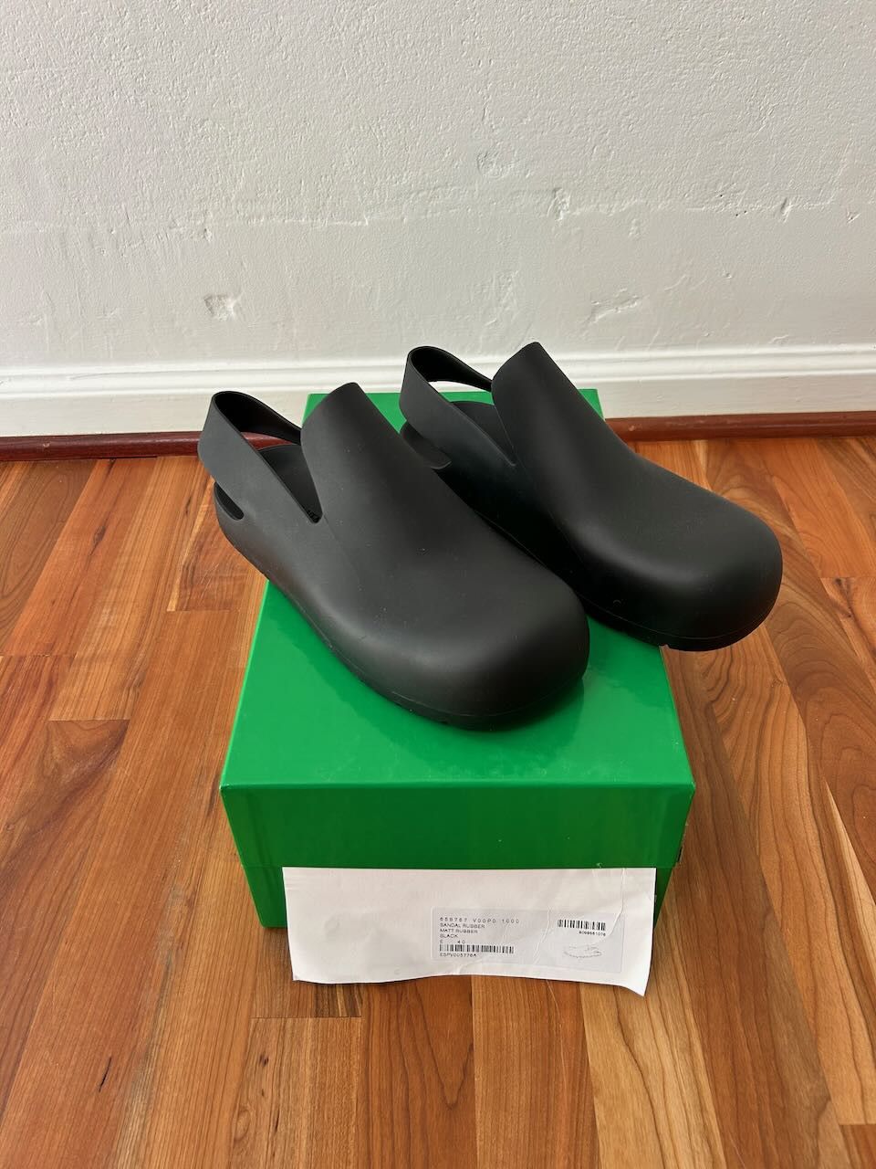 Bottega Veneta BOTTEGA VENETA Black Puddle Sandal Loafers Size US 7 / EU 40 - 6 Thumbnail