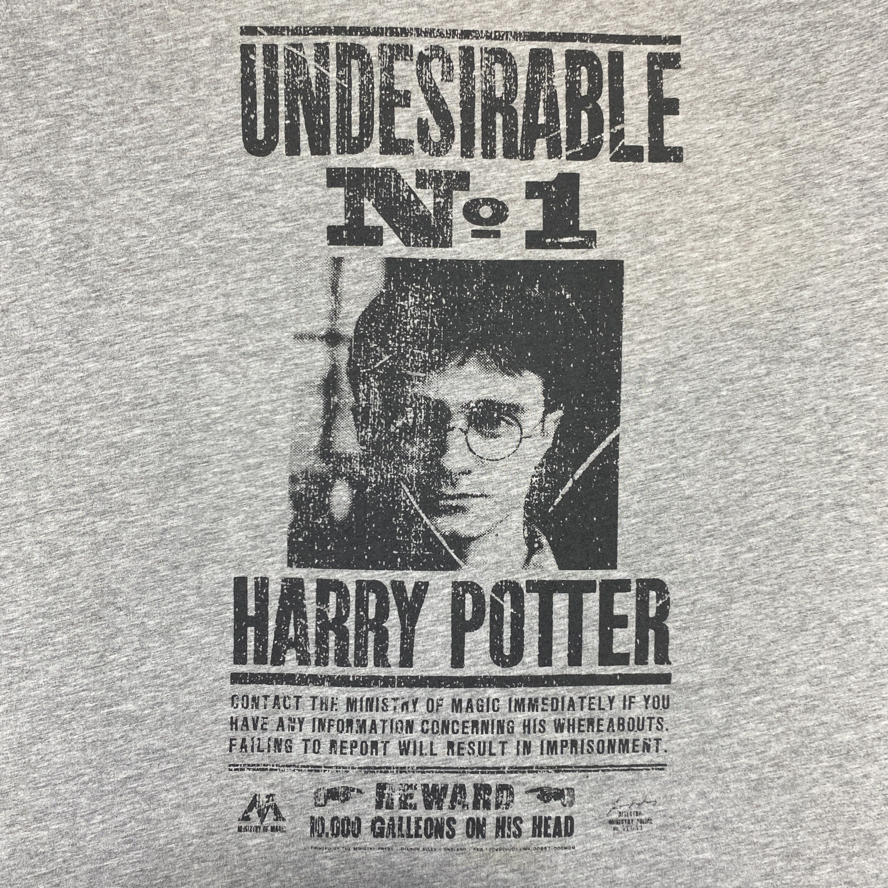 Japanese Brand Trevco Harry Potter Undesirable No 1 T-Shirt - L056 Size US L / EU 52-54 / 3 - 6 Thumbnail