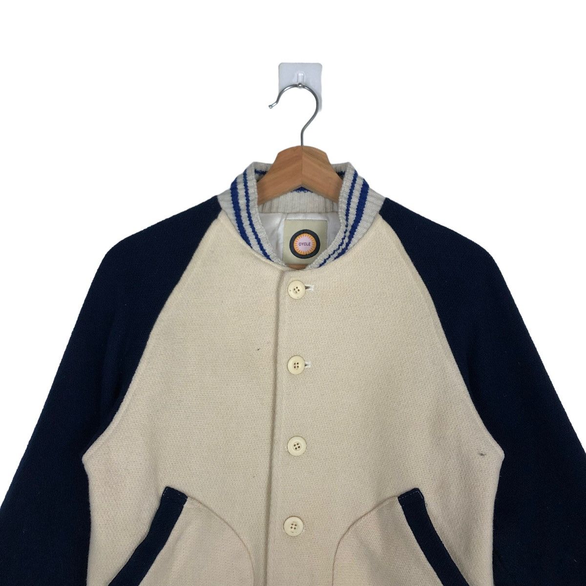 Japanese Brand 🔥90’s Rare Varsity Jacket Diamond Ban Japan Big Logo Size US S / EU 44-46 / 1 - 3 Thumbnail