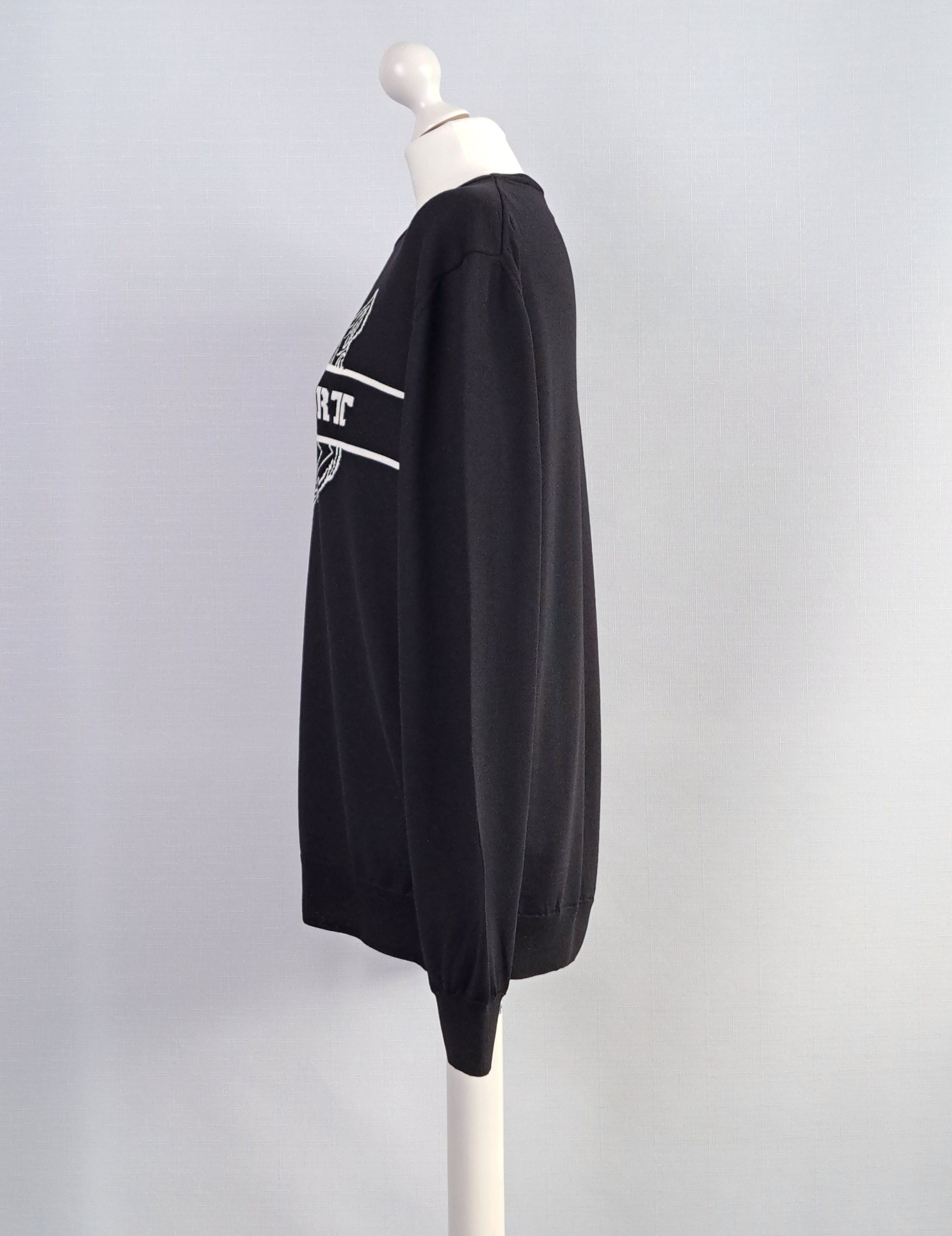 Philipp Plein PLEIN Sport Tiger Head Logo merino wool sweater. Size XL Size US XL / EU 56 / 4 - 6 Thumbnail
