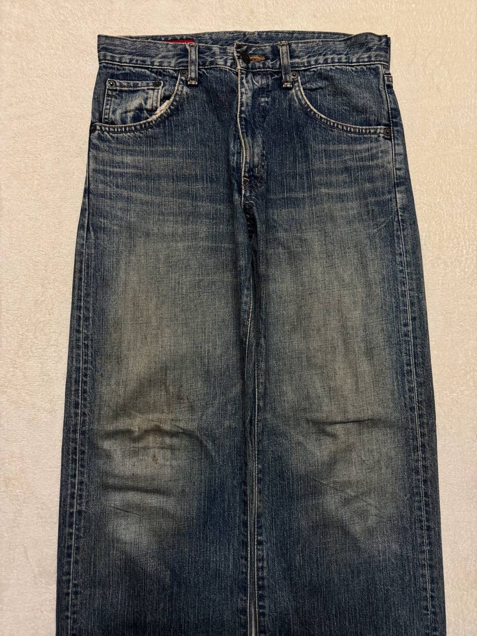 Edwin LOOSE Edwin 503 Rebel Insane Rusty Mudwash Distressed Jeans Size US 29 - 3 Thumbnail