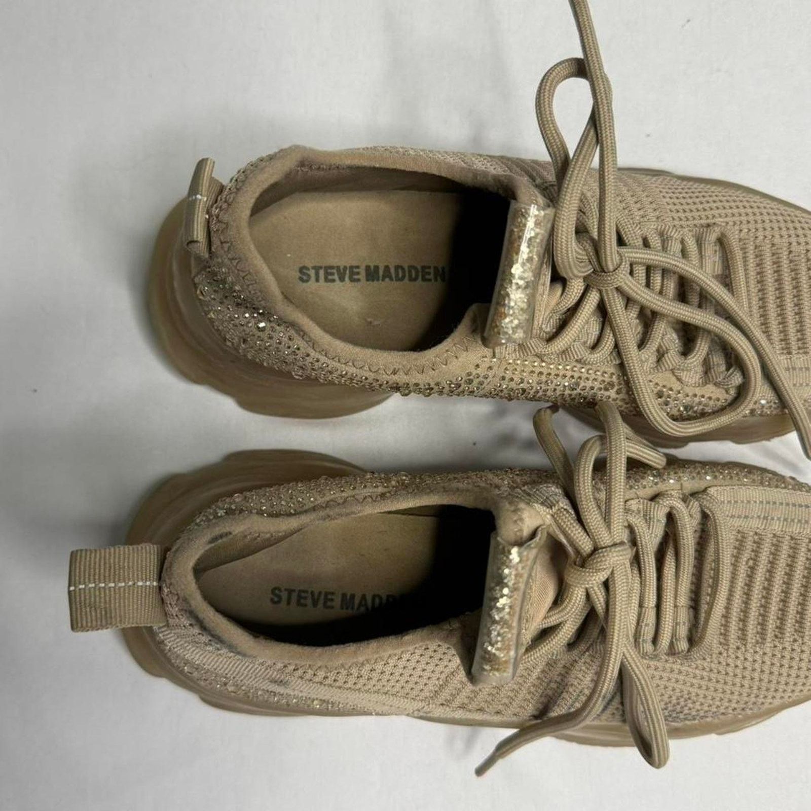 Steve Madden Steve Madden Maxima Rhinestone chunky Sneakers color size 4 Size US 4 / IT 34 - 6 Thumbnail