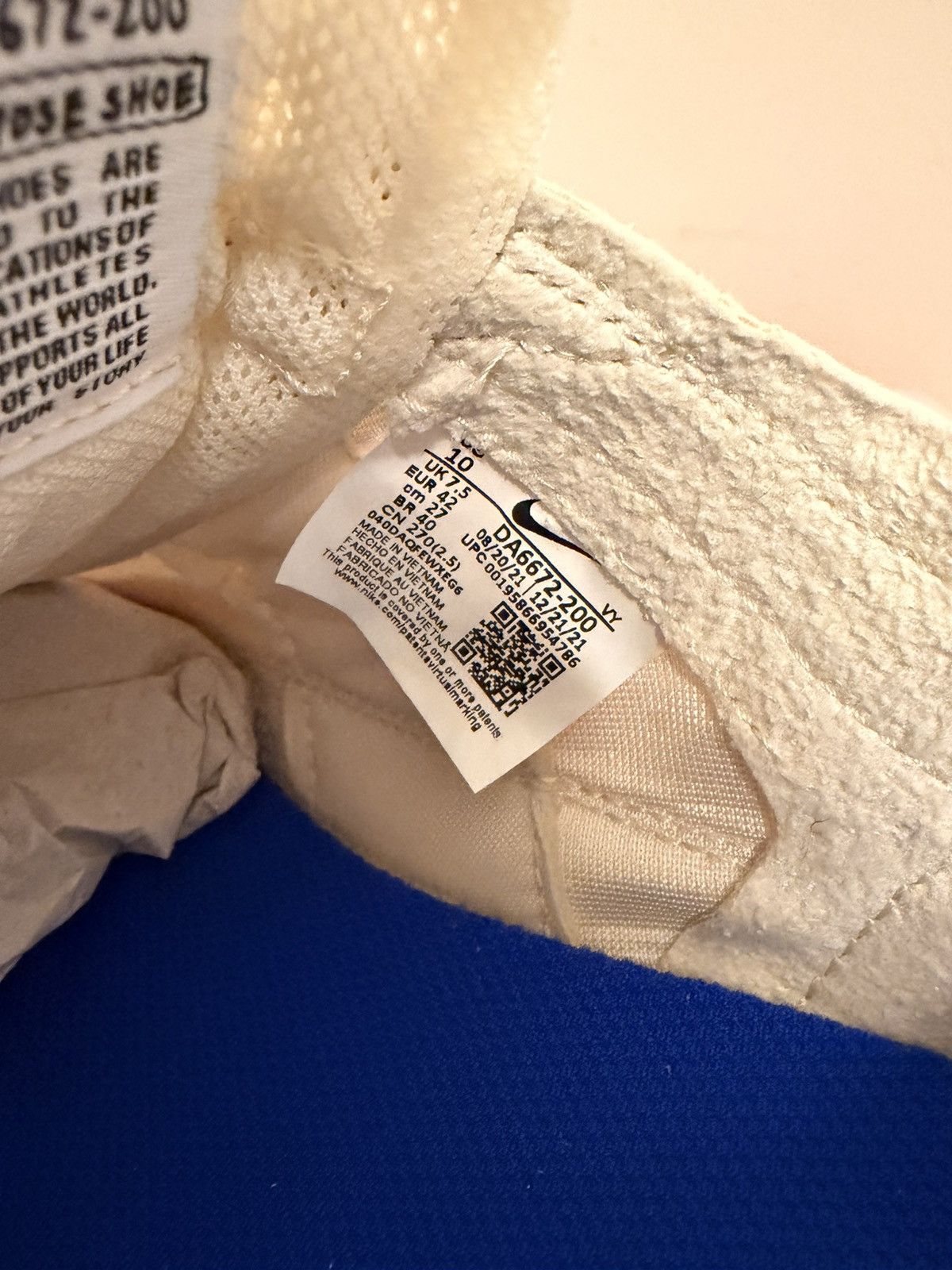 Nike × Tom Sachs NikeCraft General Purpose Shoe Tom Sachs Light Cream sz 8.5 Size US 8.5 / EU 41-42 - 5 Thumbnail