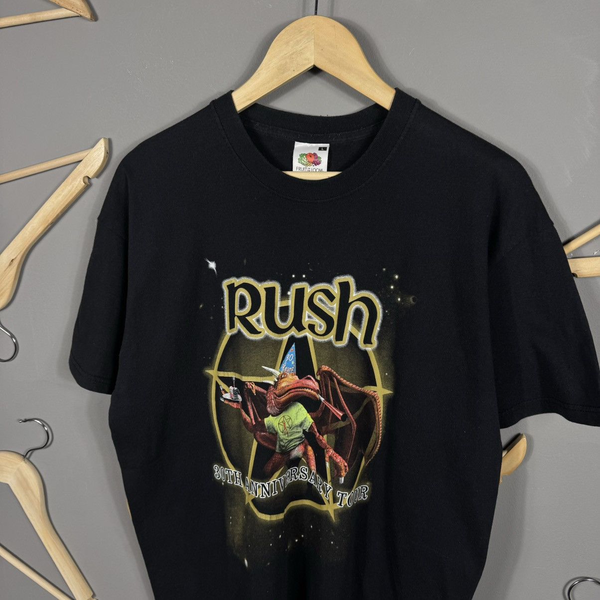 Band Tees Vintage 2004 Rush 30th Anniversary Tour T-shirt Size US L / EU 52-54 / 3 - 4 Thumbnail