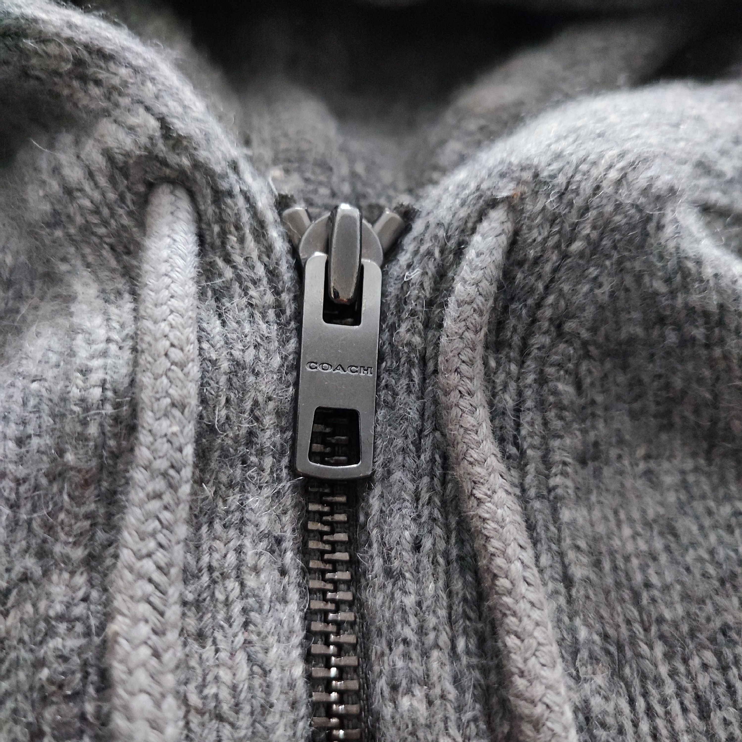 Coach × Designer 🔥STEALS🔥Rare Coach New York Insulated Knitwear Jacket Size US XS / EU 42 / 0 - 11 Thumbnail