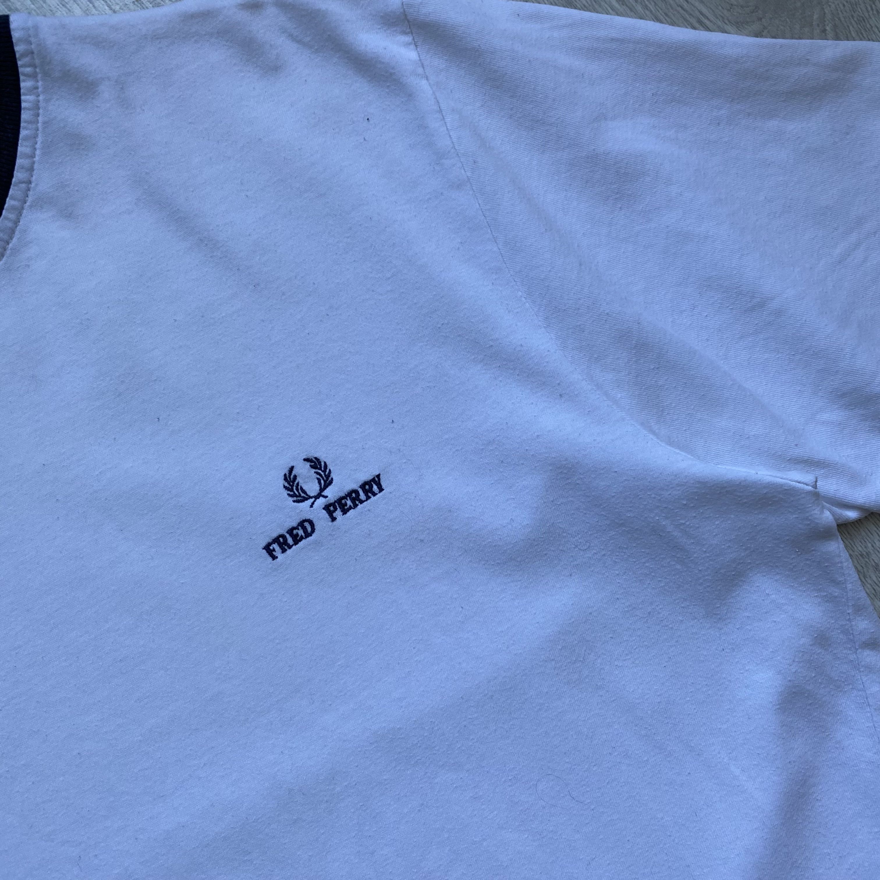 Fred Perry 80s Vintage Fred Perry Boxy Tee small logo Size US M / EU 48-50 / 2 - 4 Thumbnail