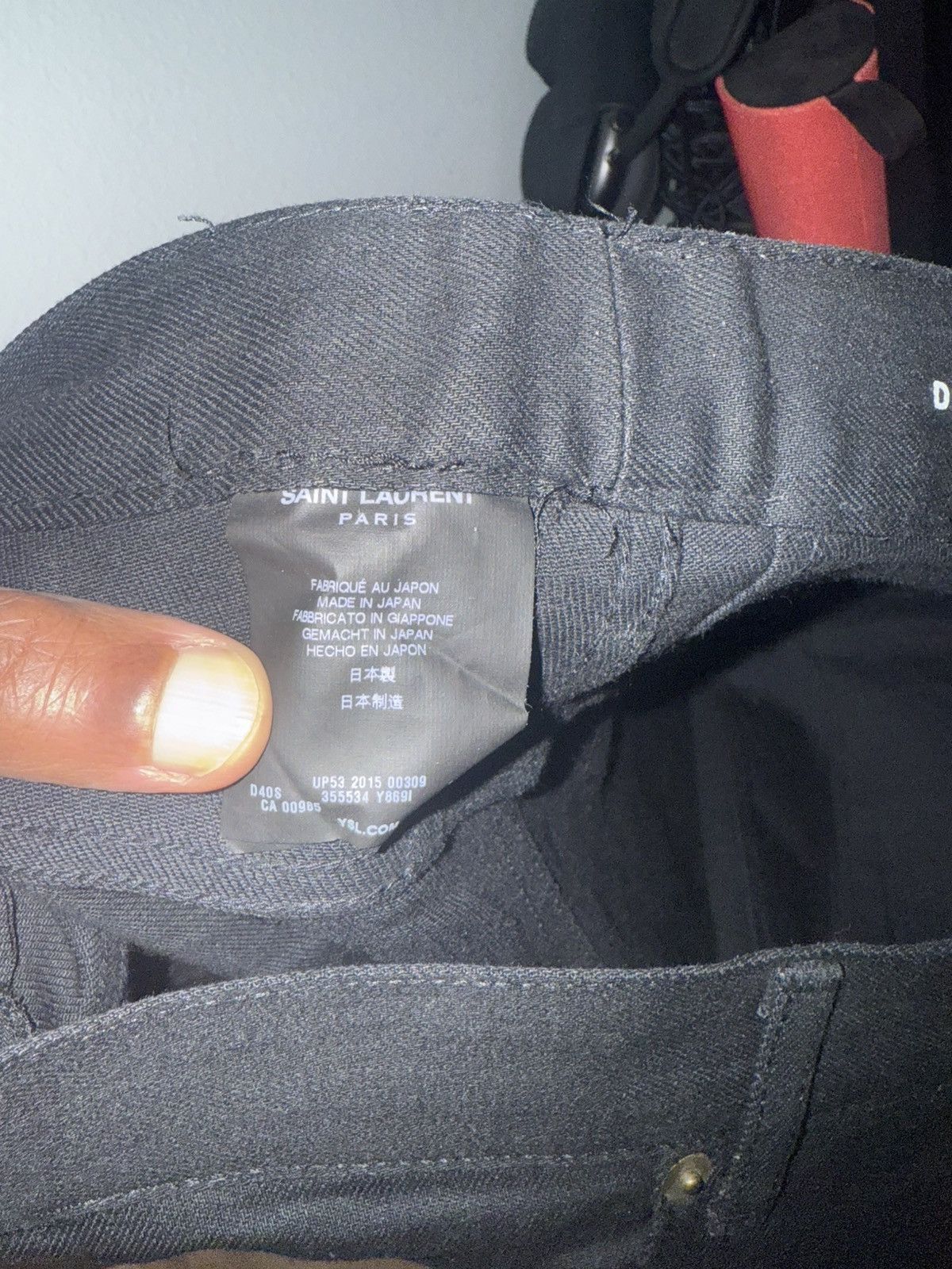 Saint Laurent Paris Saint Laurent jeans Size US 34 / EU 50 - 8 Thumbnail