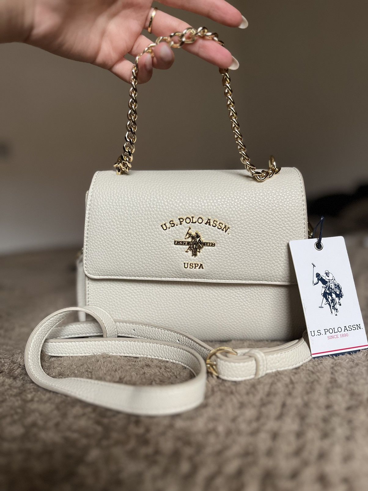 U.S. Polo Assn. White crossbody bag U.S. POLO Assn. Size ONE SIZE - 2 Thumbnail