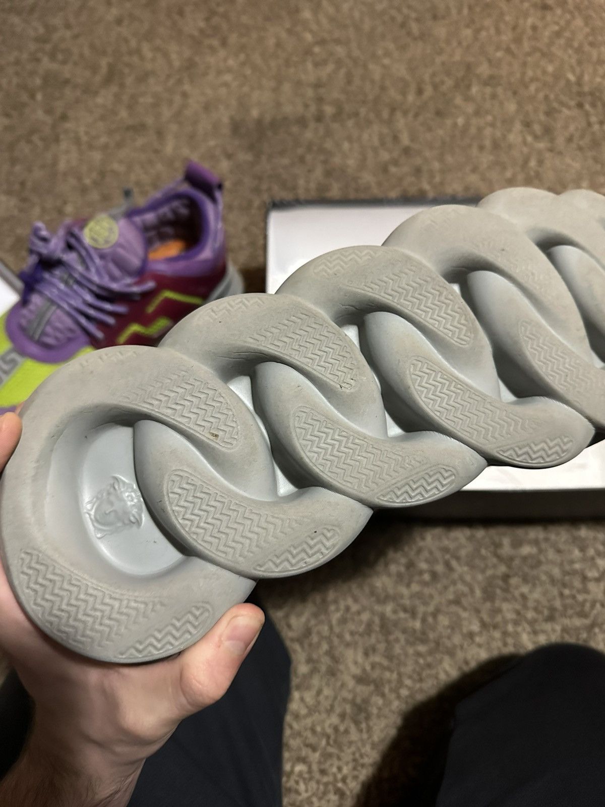 Versace Versace Purple Chain Reactions Size US 10 / EU 43 - 9 Thumbnail