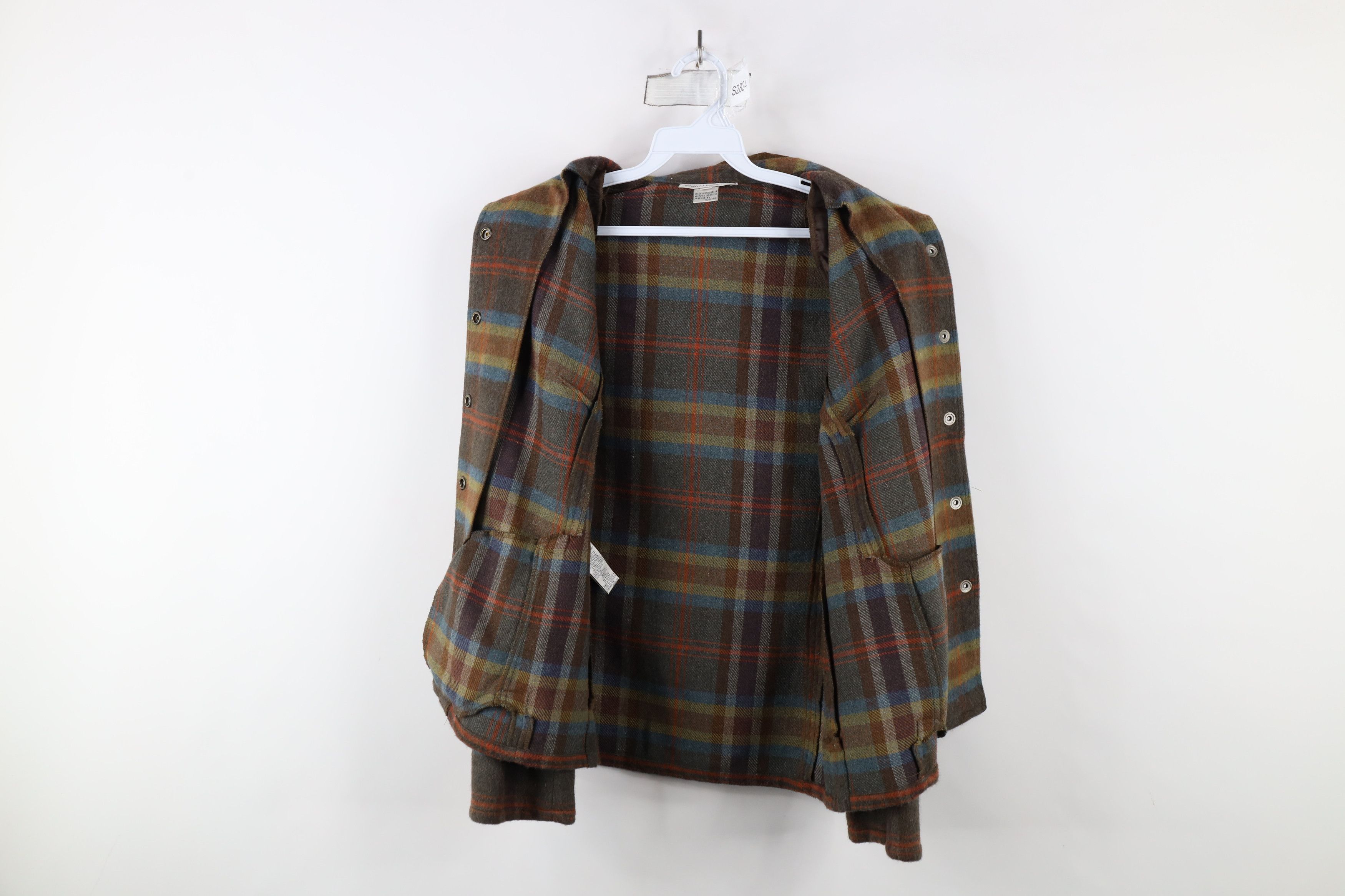 Vintage Vintage 90s Streetwear Rainbow Button Shirt Jacket Shacket Size M / US 6-8 / IT 42-44 - 9 Thumbnail