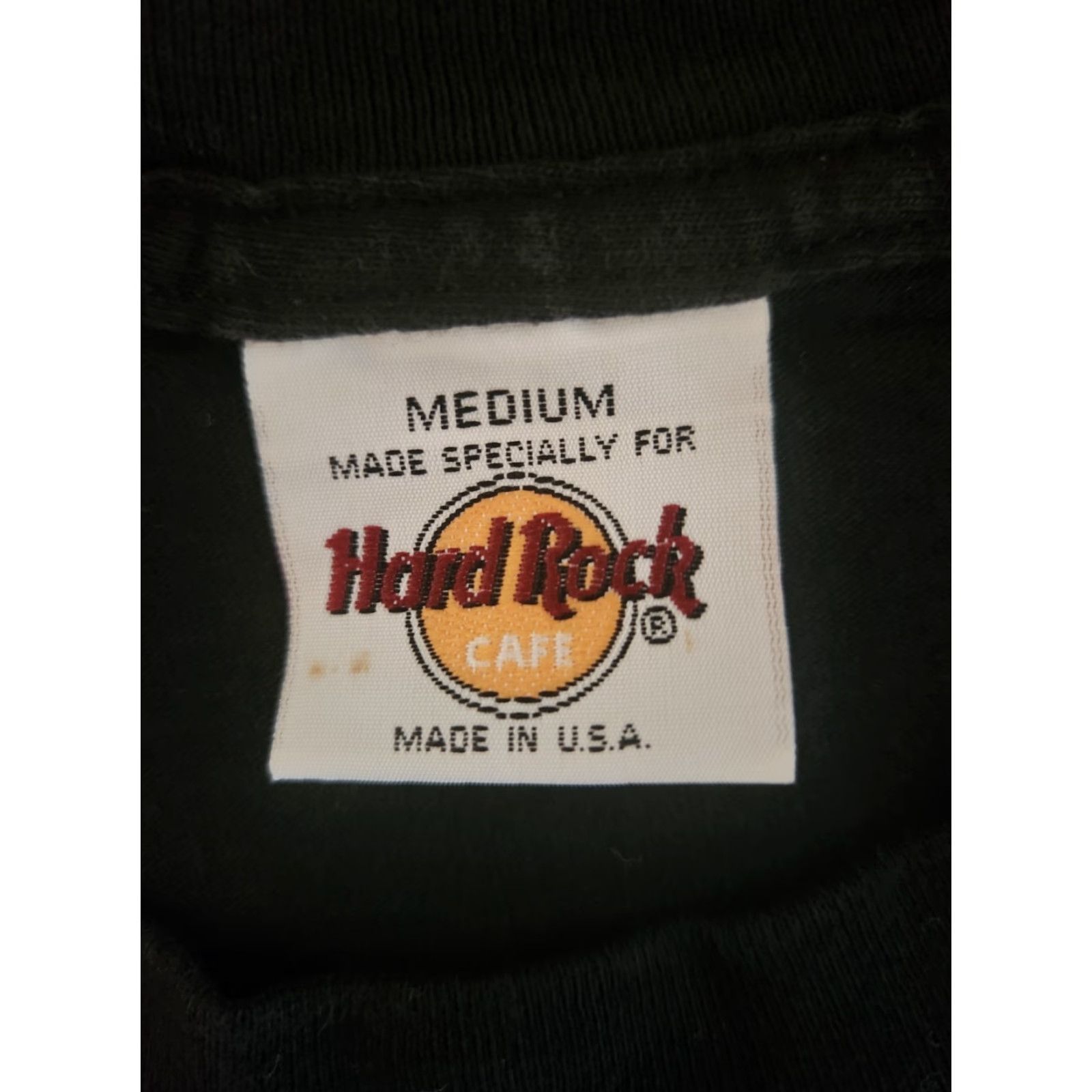 Hard Rock Cafe VINTAGE Hard Rock Cafe Dallas Black Short Sleeve T Shirt Size Medium Mens 90s 2000s Graphic Print Crew Neck Cotton Size US M / EU 48-50 / 2 - 2 Thumbnail