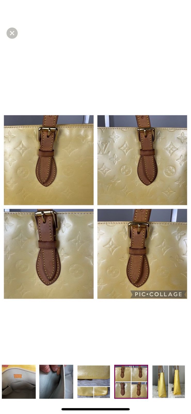 Louis Vuitton Louis Vuitton Brentwood Tote – Monogram Vernis (Authentic) Size ONE SIZE - 10 Thumbnail