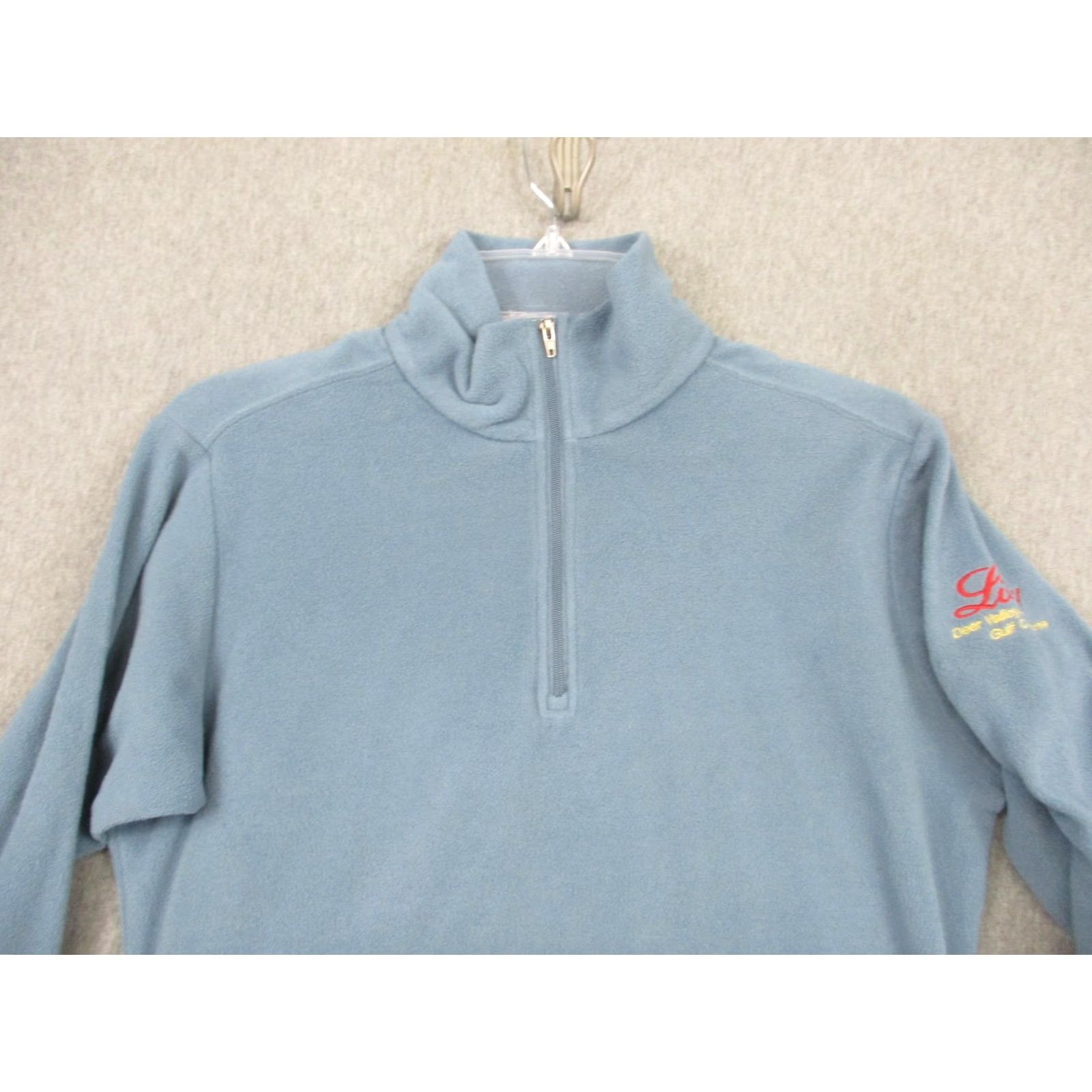 Patagonia Patagonia Pullover Womens Medium Blue Quarter Zip Fleece Embroidered Lilly 36227 Size M / US 6-8 / IT 42-44 - 6 Thumbnail