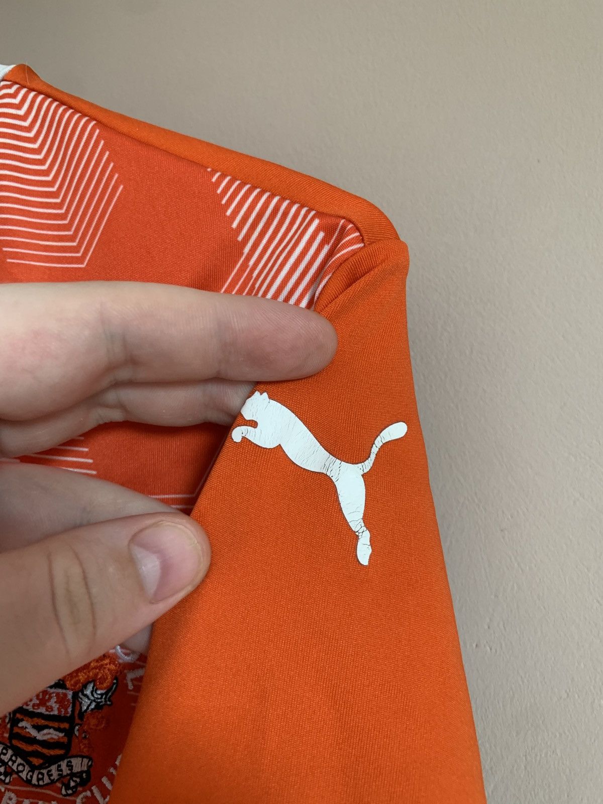 Puma Blackpool Home Football Shirt Puma Soccer Jersey Size M Size US M / EU 48-50 / 2 - 8 Thumbnail