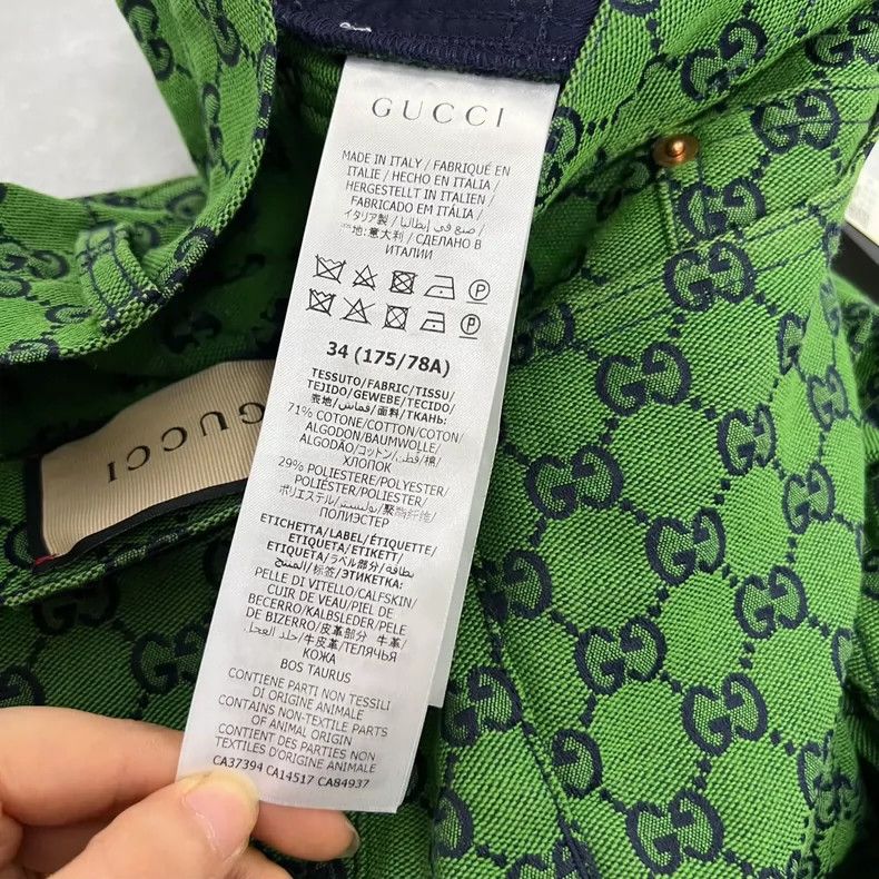 Gucci Gucci Green full-print GG trousers 2502-Nextarrow Size US 34 / EU 50 - 4 Thumbnail