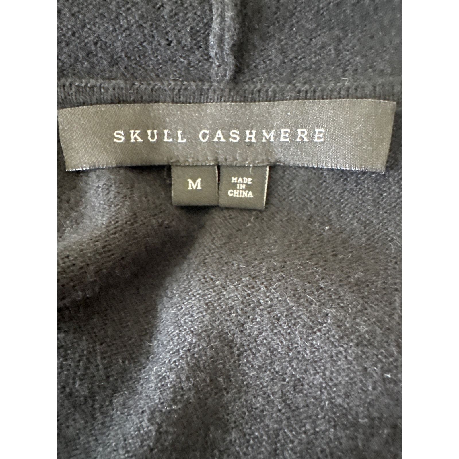 Other SKULL CASHERE Cotton Cashmere Full Zip Sweater Medium Size M / US 6-8 / IT 42-44 - 3 Thumbnail