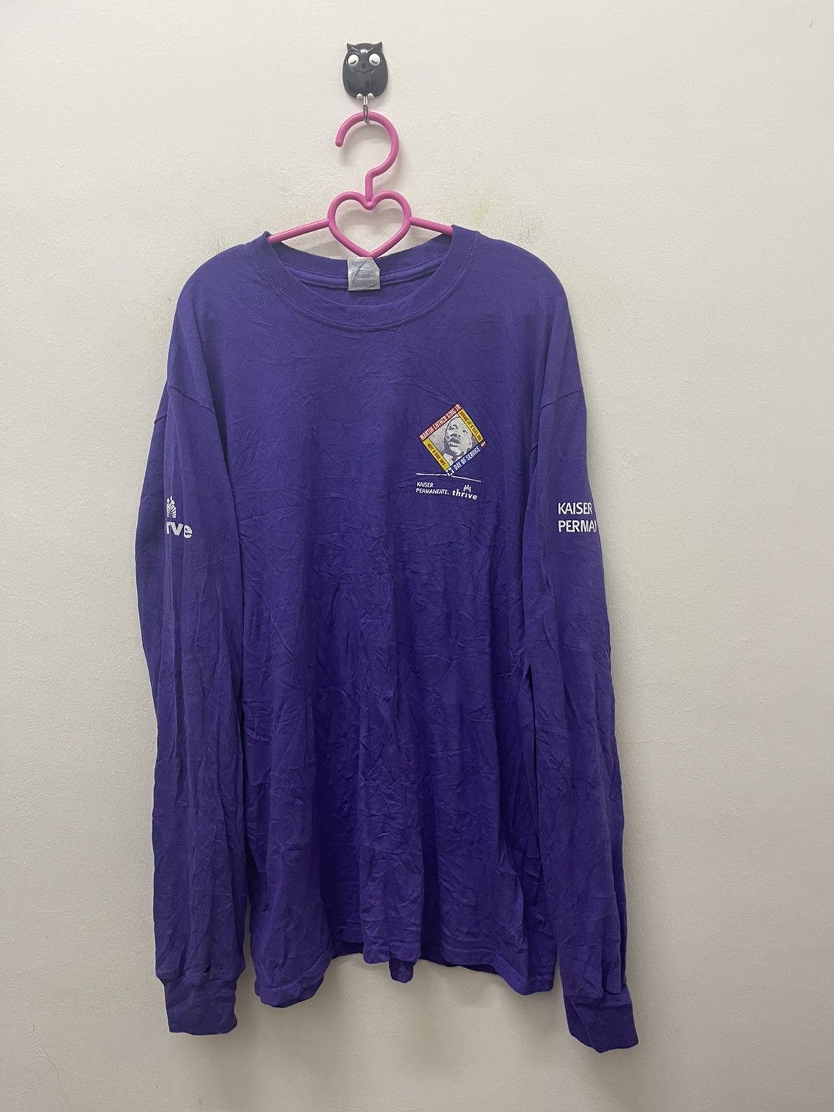 Band Tees Vintage MARTIN LUTHER KING JR X Thrive Kaiser Permanente Size US L / EU 52-54 / 3 - 3 Thumbnail