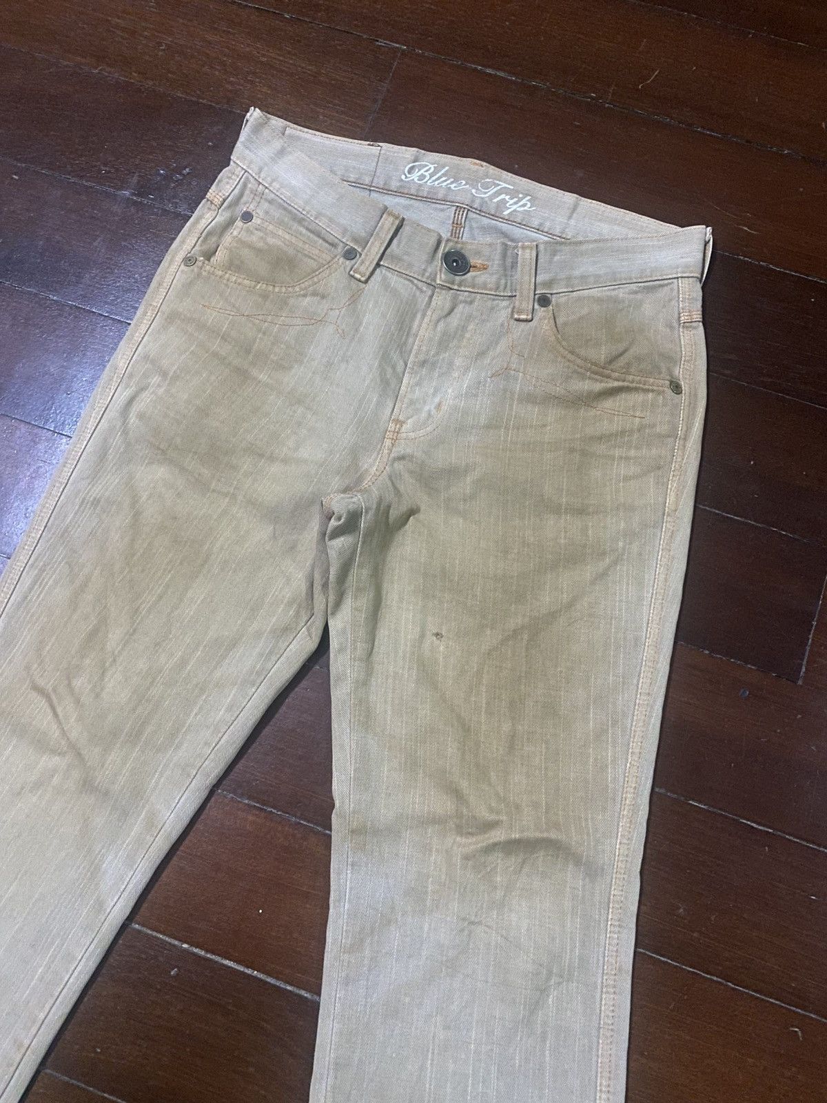 Edwin VINTAGE EDWIN BLUE TRIP 503 FLARE JEANS mud wash Size US 36 / EU 52 - 12 Thumbnail