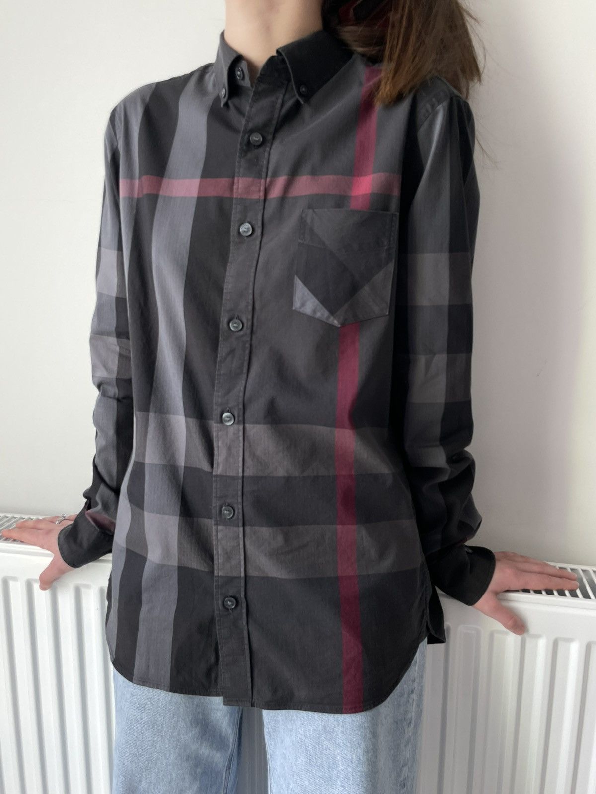 Burberry Burberry Nova Check Shirt Button Up Long Sleeve RARE Size S / US 4 / IT 40 - 2 Thumbnail