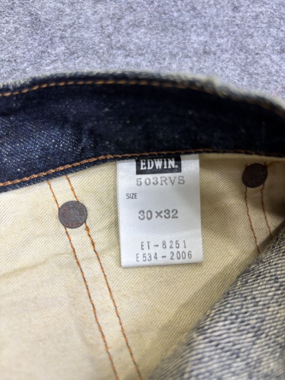 Edwin 💥Rebel Patchwork💥Edwin Painter Distressed Denim F772 Size US 32 / EU 48 - 20 Thumbnail