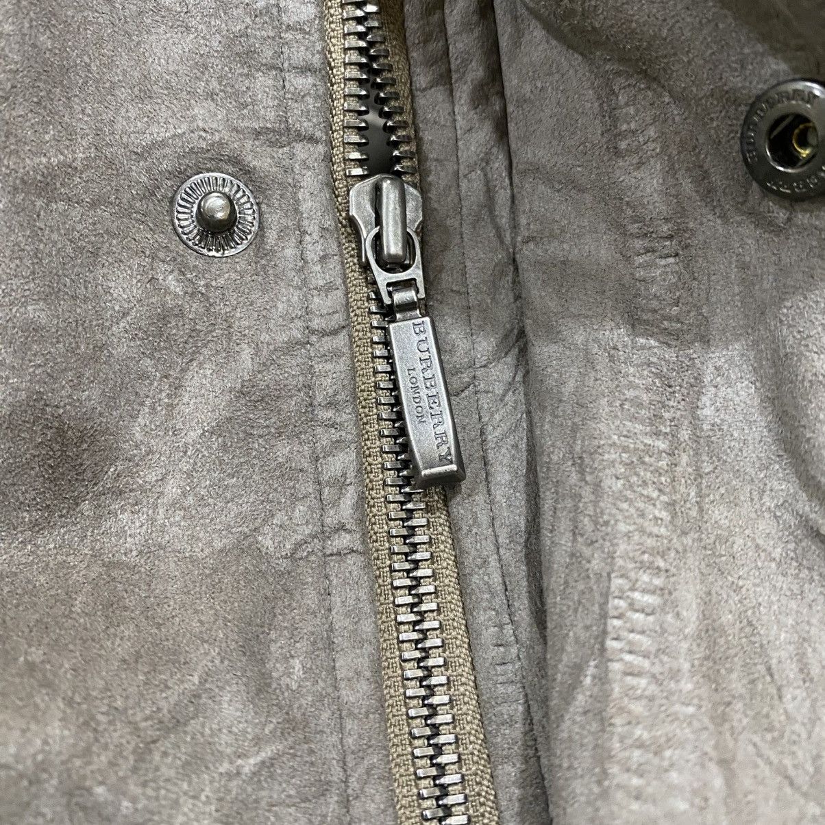 Burberry ☀️Burberry London moleskin zipper jacket Size US M / EU 48-50 / 2 - 6 Thumbnail