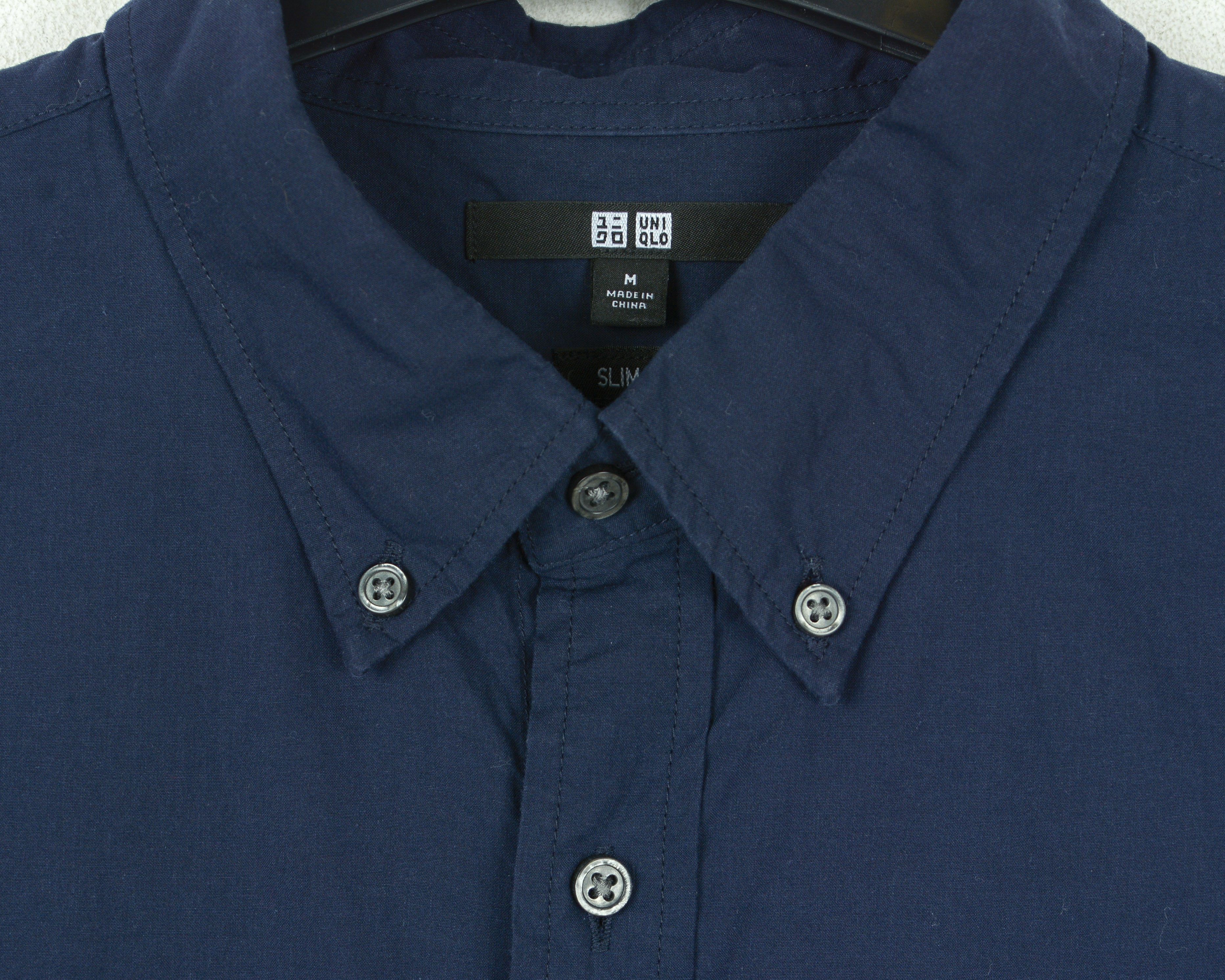 Uniqlo Shirt M Long Sleeved Formal Cotton Slim Fit Casual Top Size US M / EU 48-50 / 2 - 3 Thumbnail