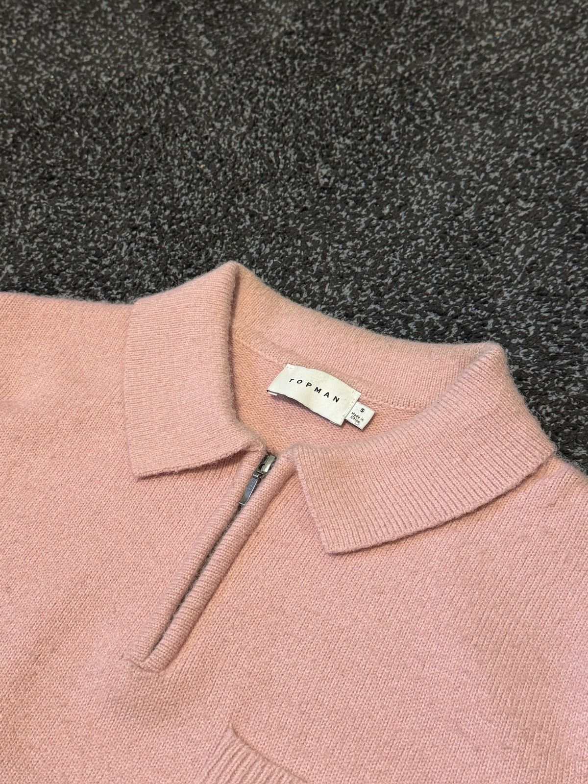 Topman Pull Polo Topman - Effet Mohair Size US S / EU 44-46 / 1 - 2 Thumbnail