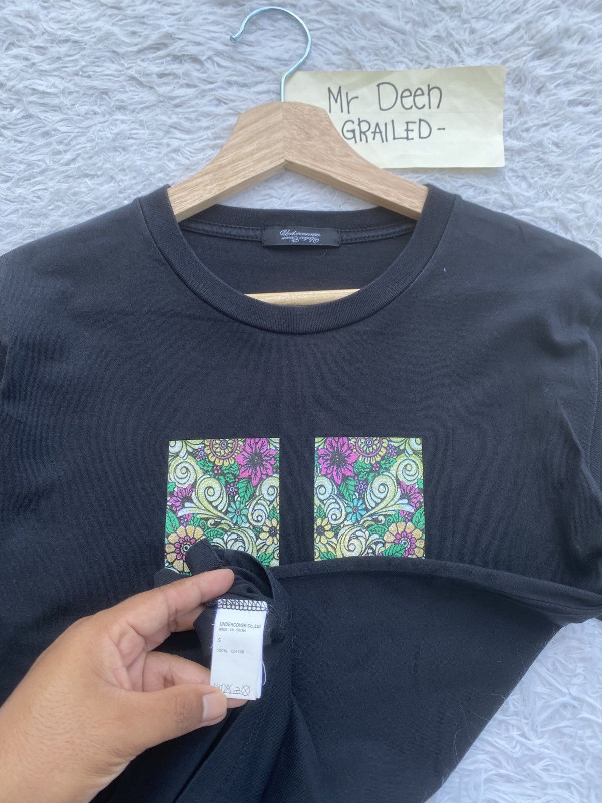 Undercover Rare Jun Takahashi Undercover U Big Logo Floral Tshirt Size US S / EU 44-46 / 1 - 13 Thumbnail