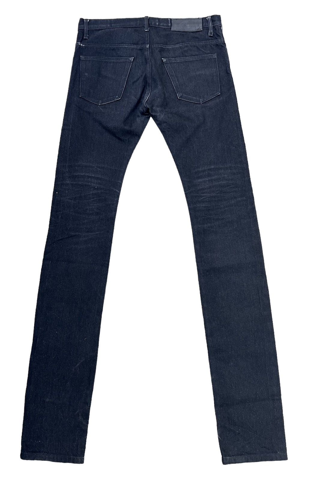 Vintage S’exprimer by Yuta Readymade Japan Black Denim Stacked Jeans Size US 30 / EU 46 - 2 Thumbnail
