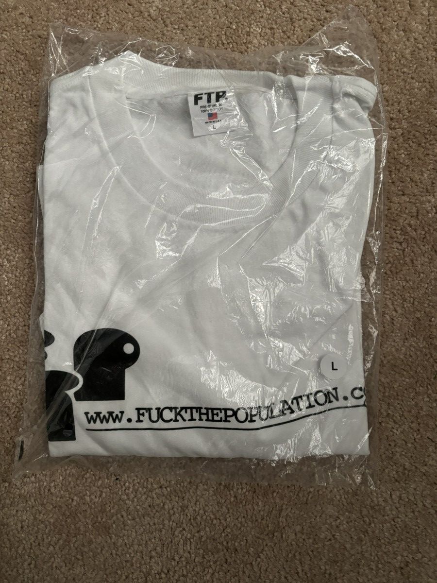 Fuck The Population FTP dot com 🖕🏻 tee Size US L / EU 52-54 / 3 - 2 Thumbnail