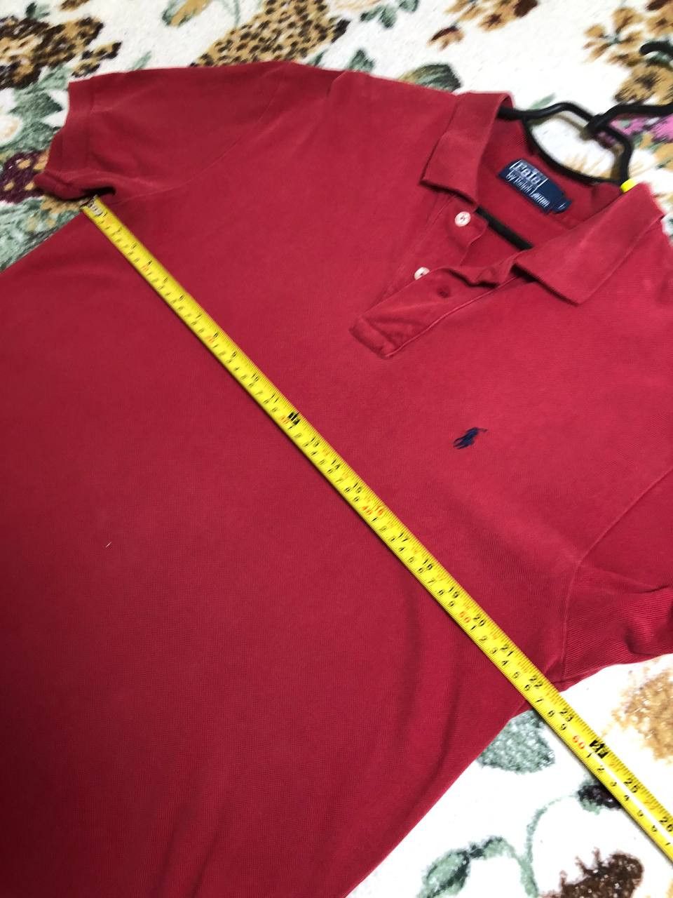 Polo Ralph Lauren Polo Ralph Lauren Men Golf Shirt Maroon Short Sleeve Knit Size US L / EU 52-54 / 3 - 3 Thumbnail