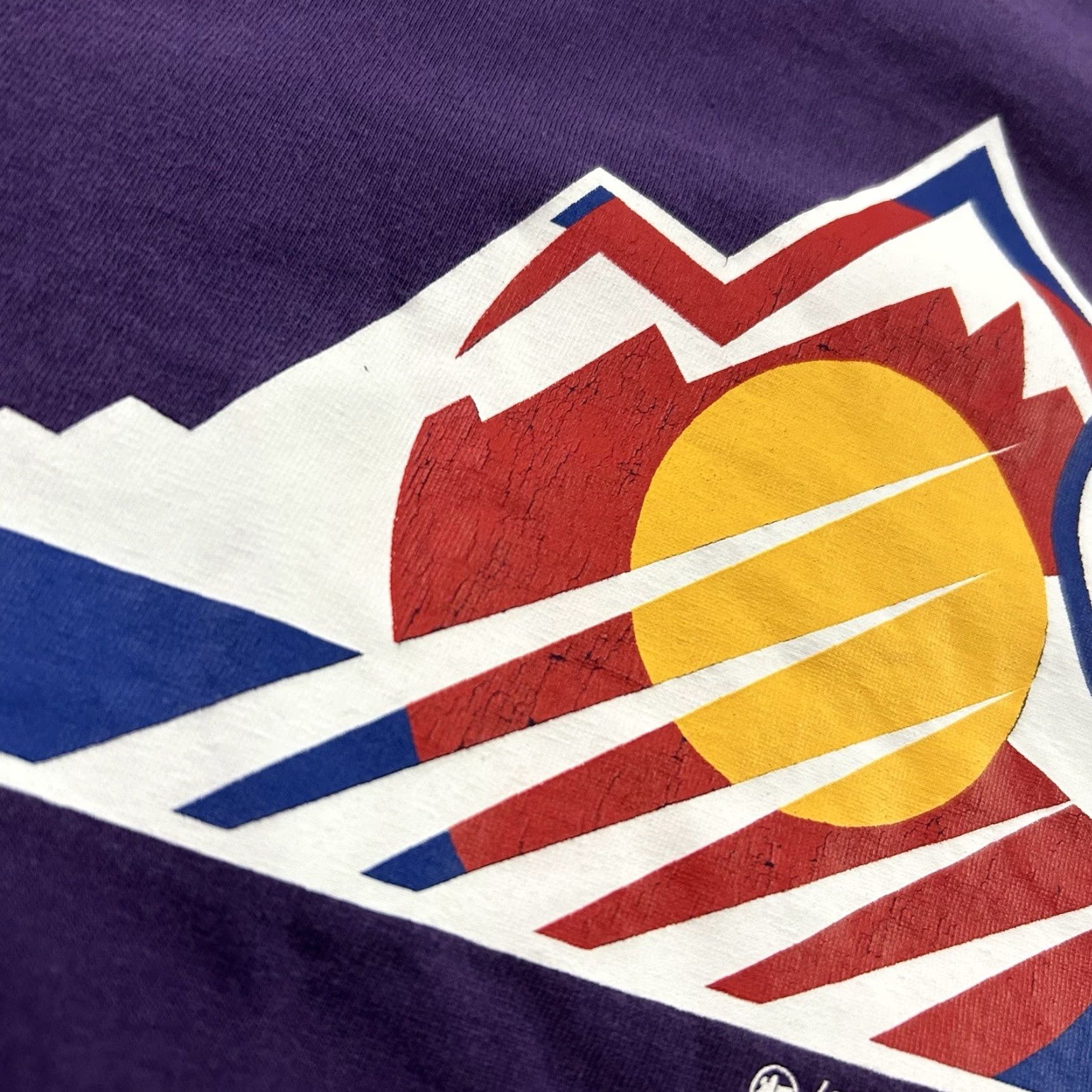 47 47 Colorado Rockies Short Sleeve T Shirt Men's XL Purple Size US XL / EU 56 / 4 - 2 Thumbnail