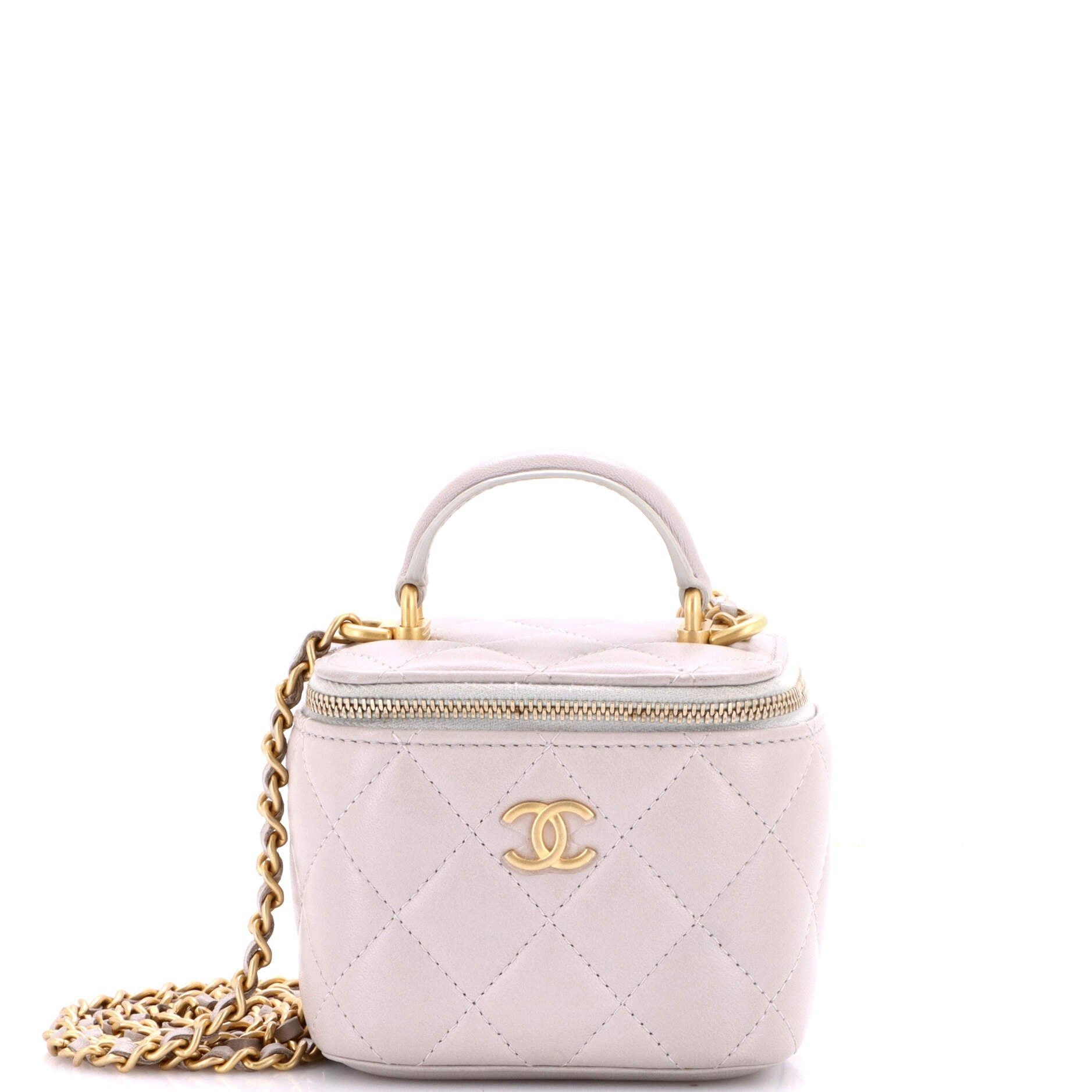 Chanel Classic Top Handle Vanity Case with Chain Size ONE SIZE - 1 Thumbnail