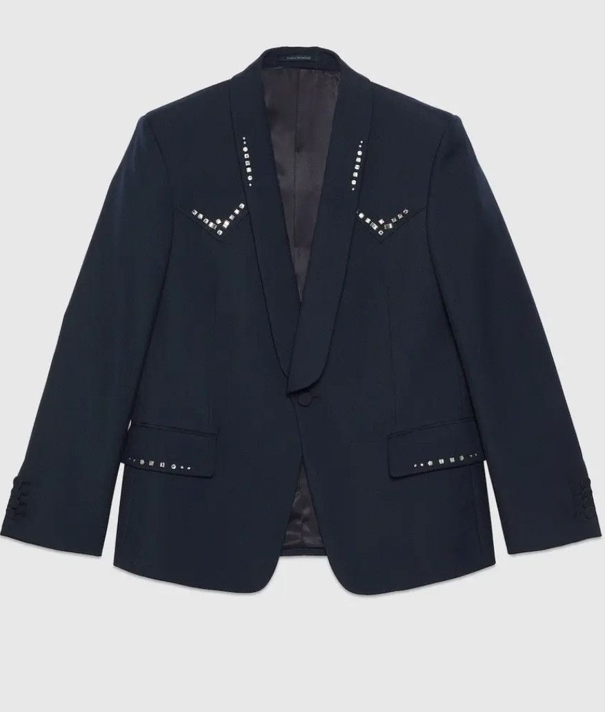 Gucci Gucci jacket with crystal embroidery Size 40L - 1 Thumbnail