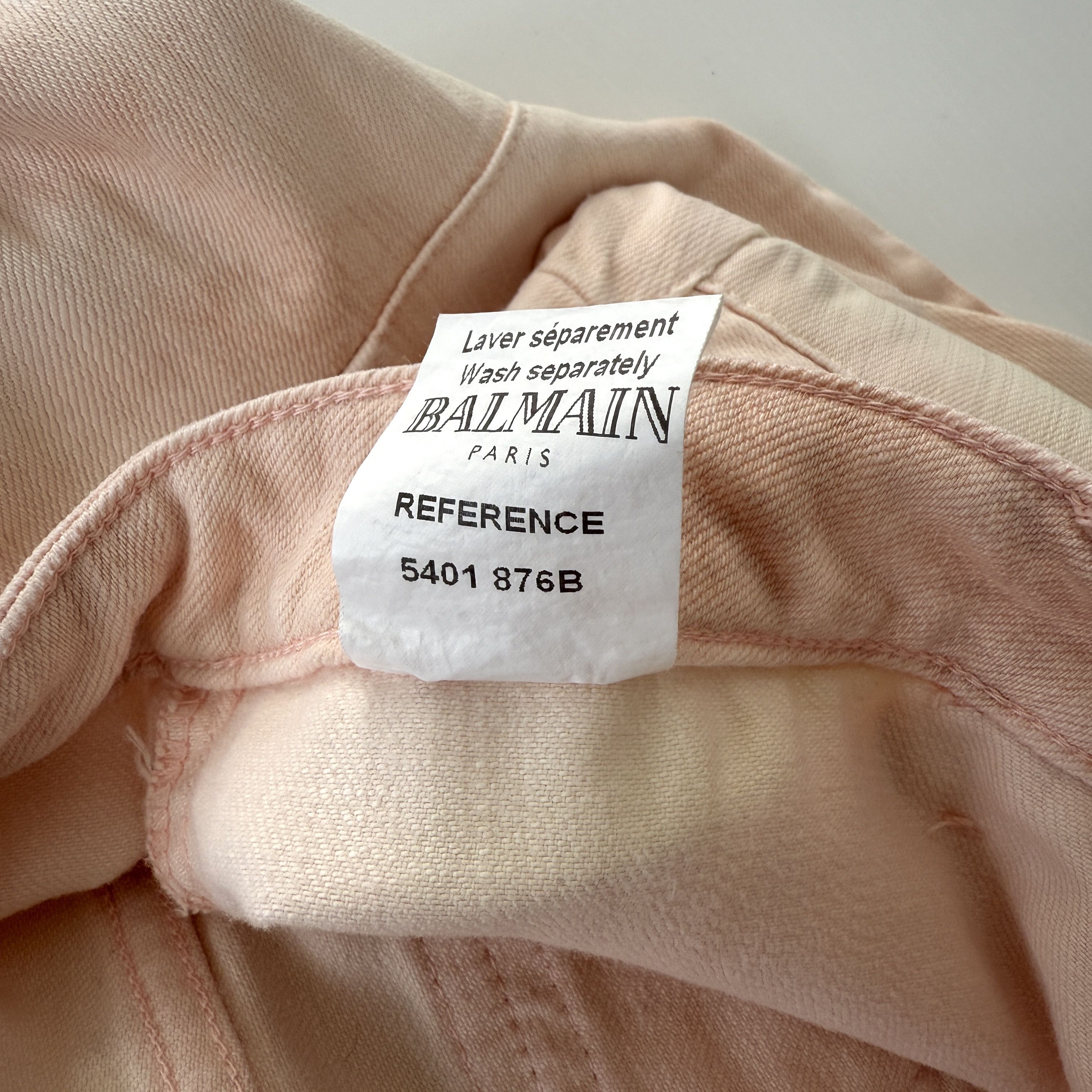 Balmain BALMAIN Archive Jeans size 36 Size 25" / US 0 / IT 36 - 10 Thumbnail