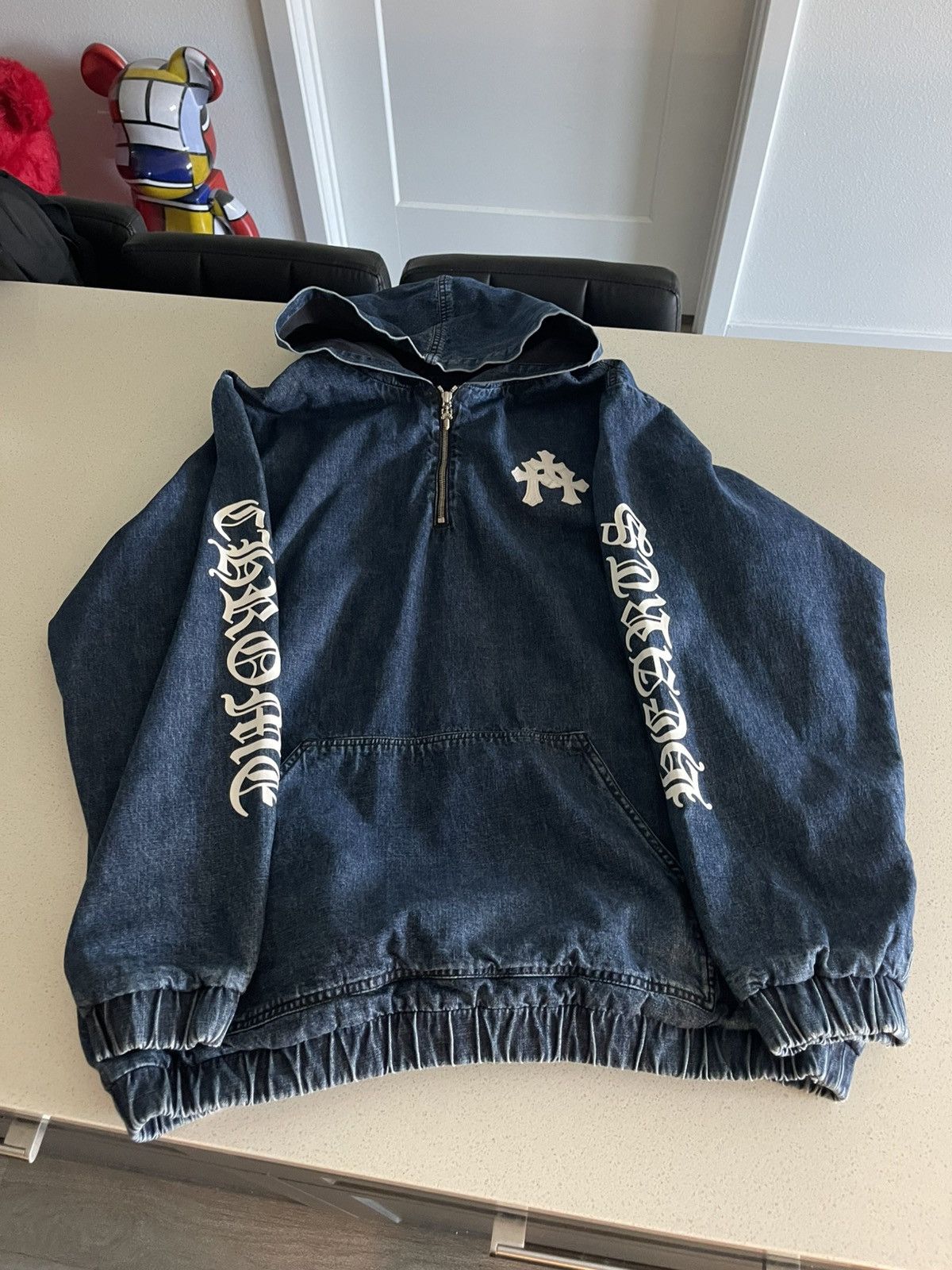 Chrome Hearts Chrome Hearts Denim Half Zip Size US XL / EU 56 / 4 - 3 Thumbnail