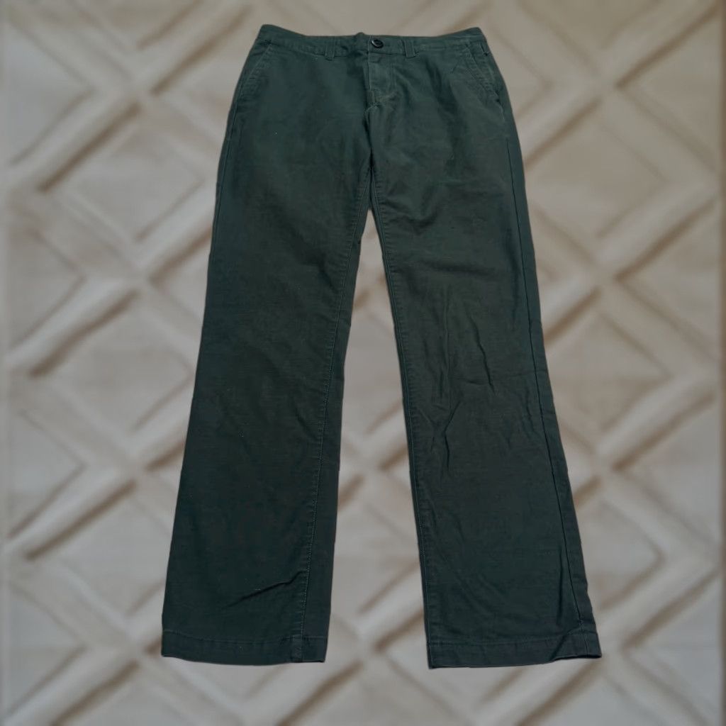 Roark Roark Porter 3.0 Chino Pants Mens 30 Green Regular Straight Flat Front Casual Workwear Preppy Classic Artifacts Of Adventure Size US 30 / EU 46 - 1 Thumbnail