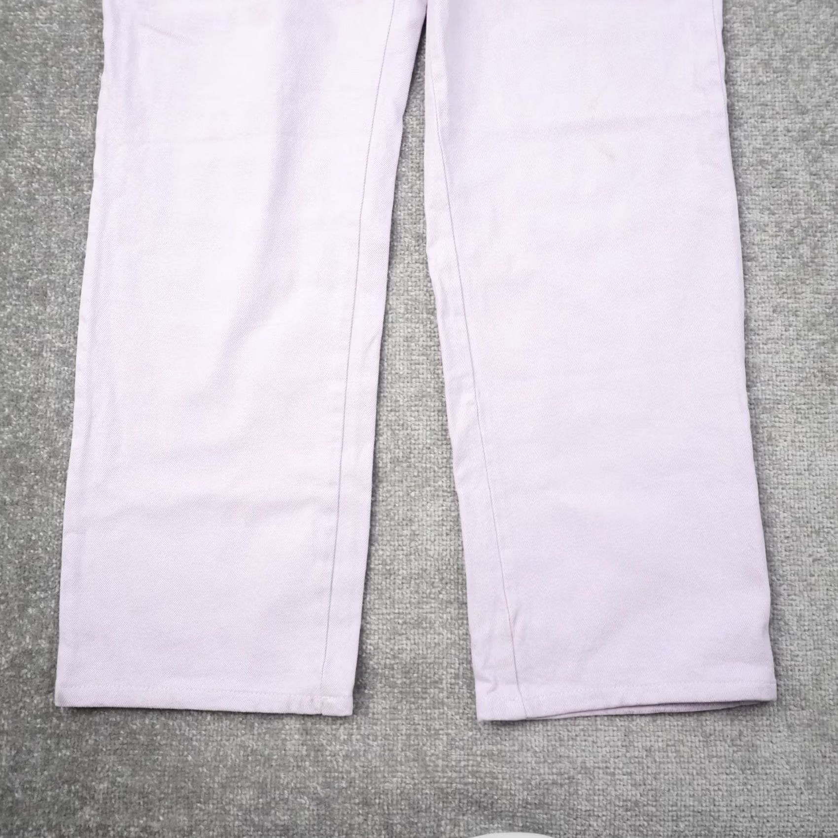 Cotton On Cotton On Carpenter Denim Wide Leg Jeans Womens Purple Light Wash 32x33 Size 24" / US 00 / IT 34 - 6 Thumbnail