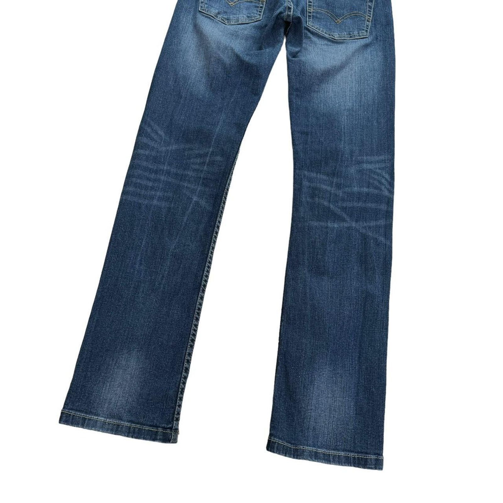 Levi's Levis 511 High Waisted Blue Slim Denim Jeans UK Size 8 Size 27" / US 4 / IT 40 - 7 Thumbnail