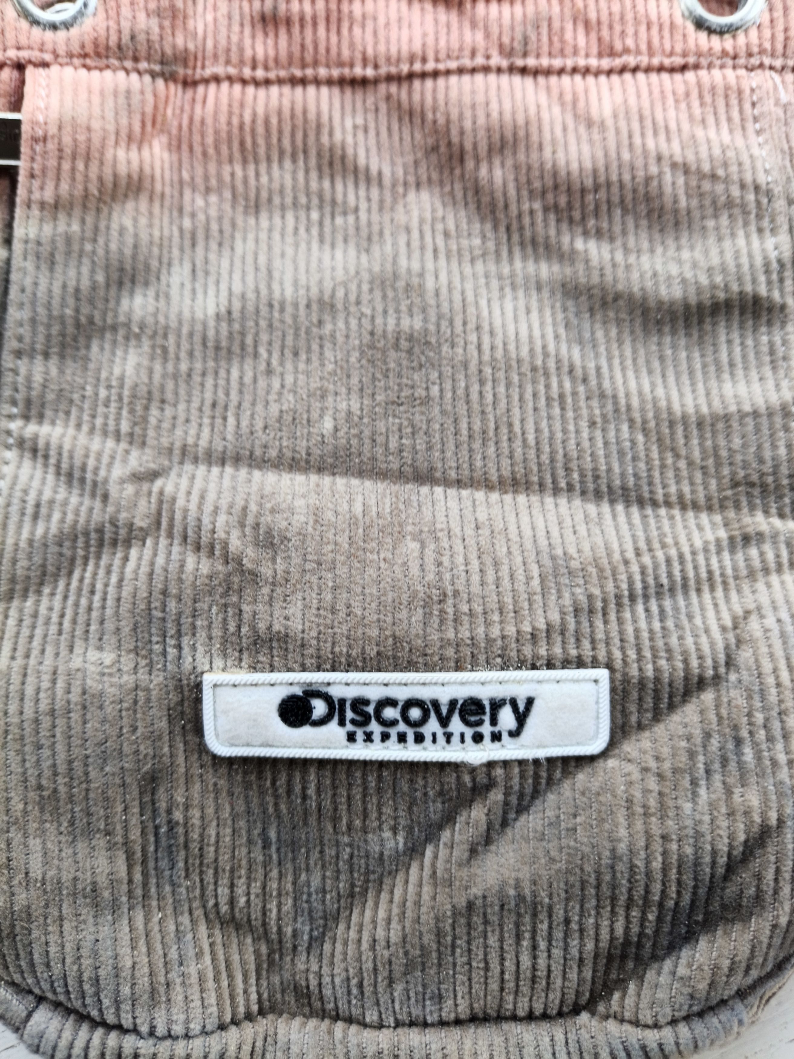 Japanese Brand Discovery Expedition Corduroy Dual Tone Sling Bag Size ONE SIZE - 2 Thumbnail