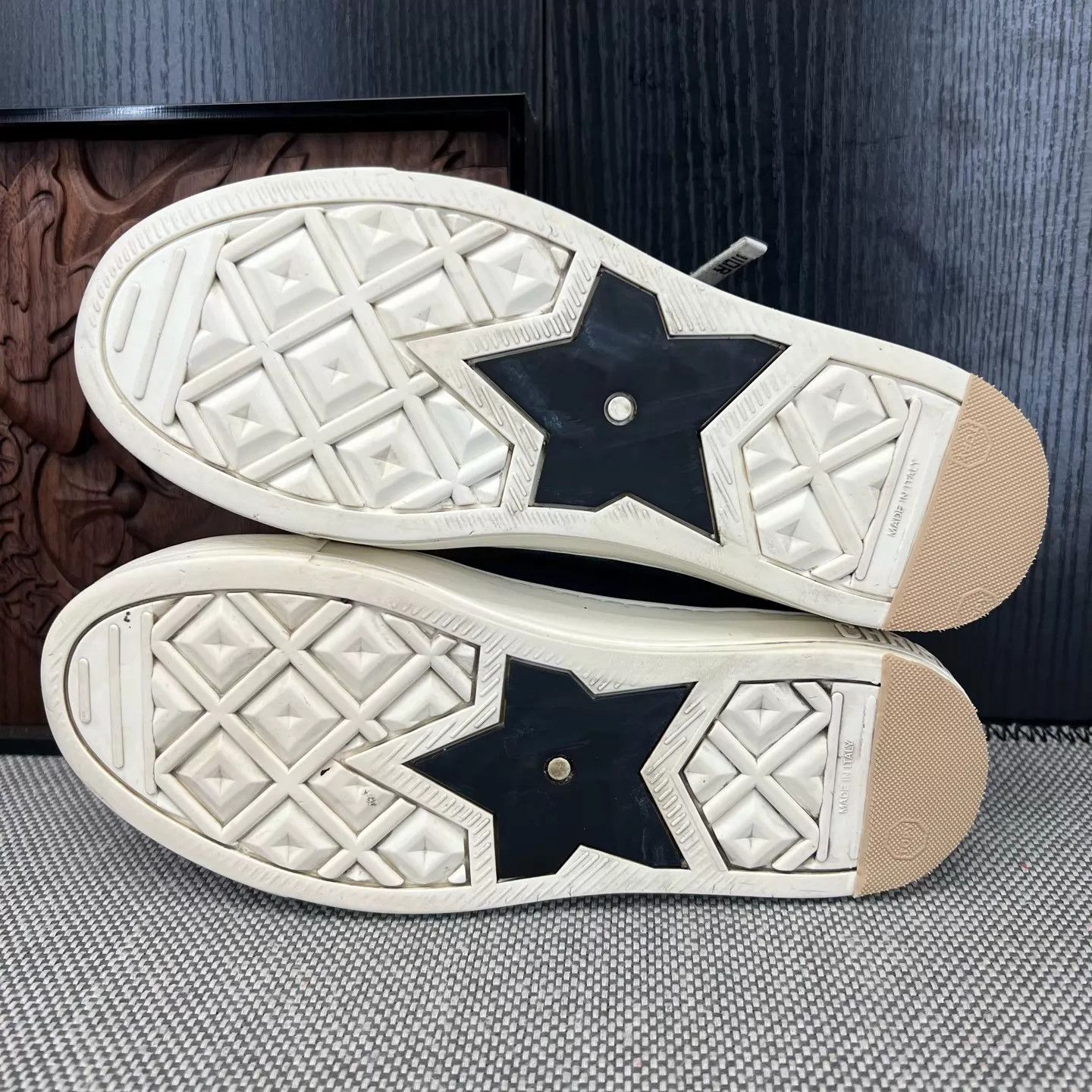 Dior DIOR Walk'n'Dior Black White Sneakers Size 36 Boxed Size US 5.5 / IT 35.5 - 8 Thumbnail