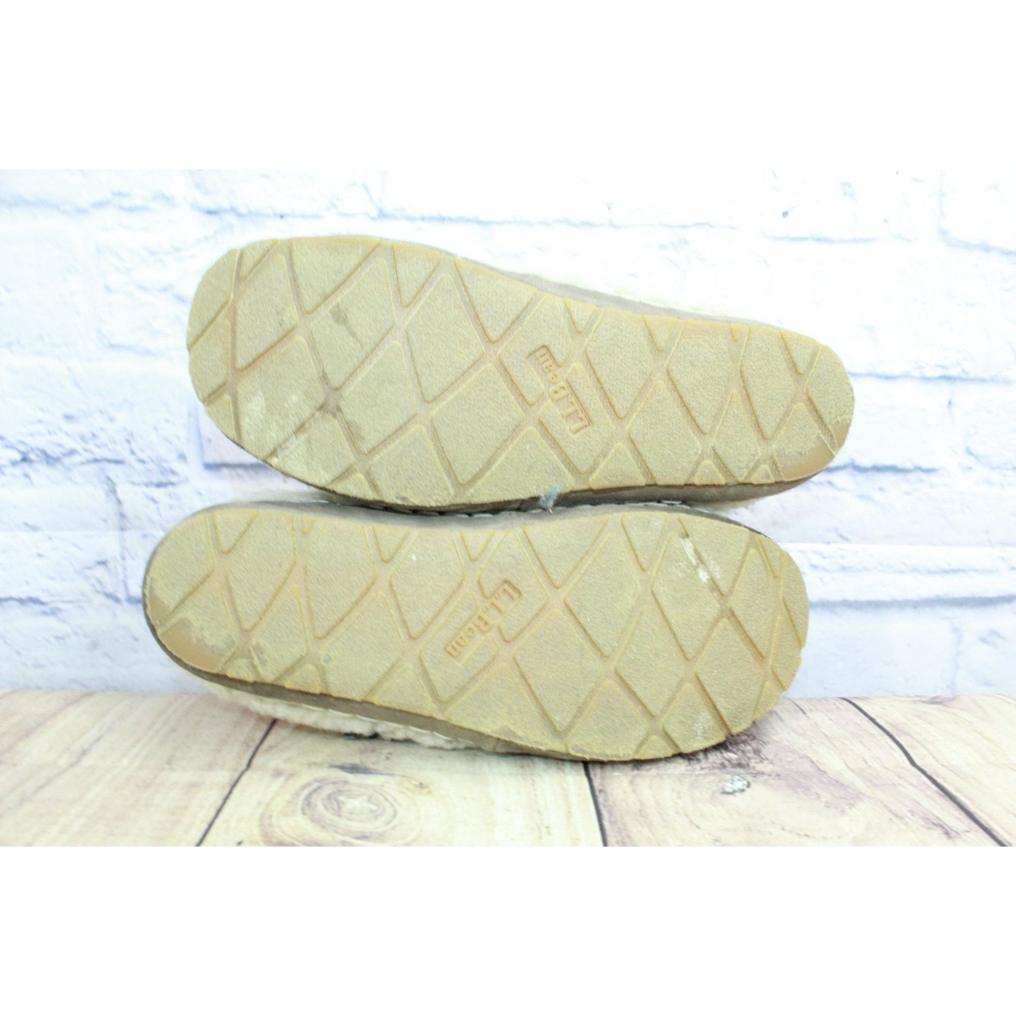 L.L. Bean LL Bean Women's Wicked Good Shearling Lined Cozy Slippers Size US 8 / IT 38 - 9 Thumbnail